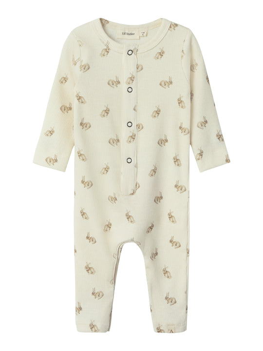 Lil Atelier Lavo Emo Slim Suit - Turtledove/Rabbit