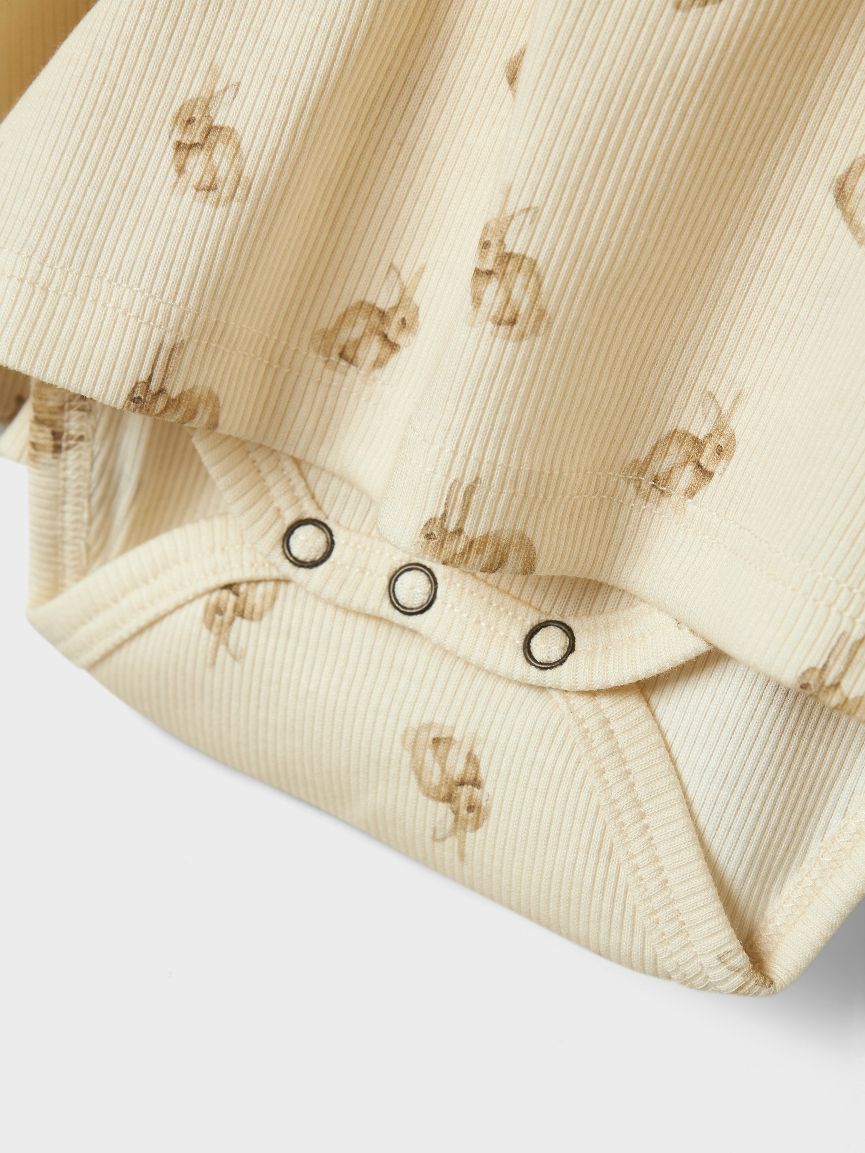 Lil Atelier Lavo Emo bodydress - Turtledove/Rabbit