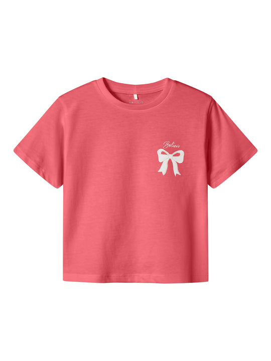 Name It Katalin SS Top - Rapture Rose