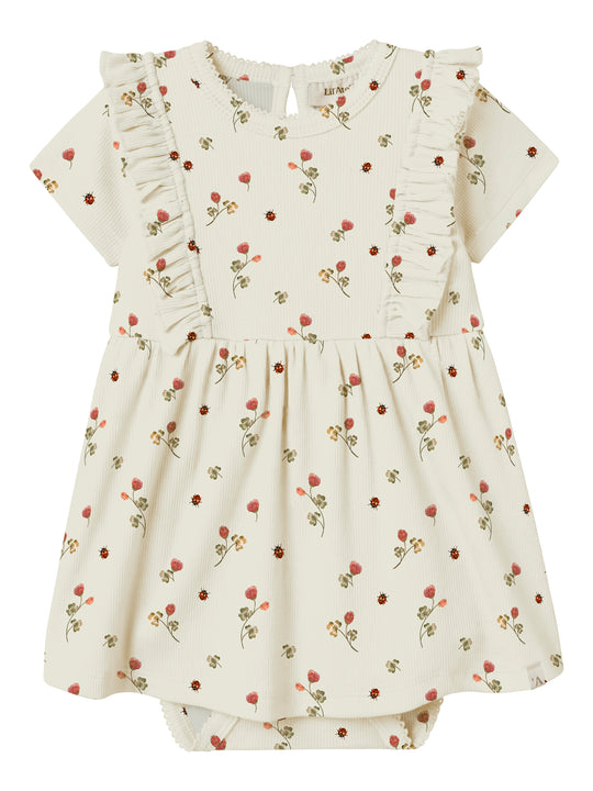 Lil Atelier Lavo Ena SS bodydress - Turtledove
