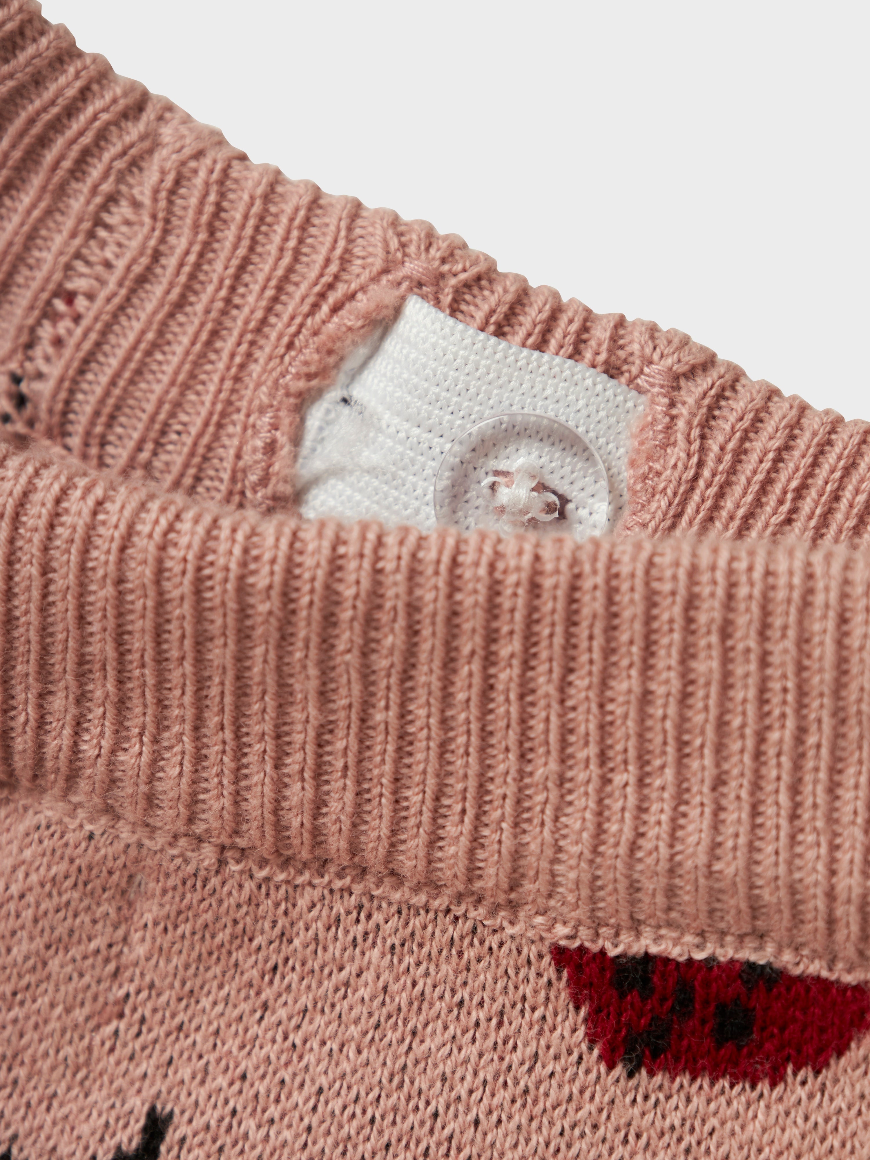 Lil Atelier Lulio Knit Pants - Misty Rose