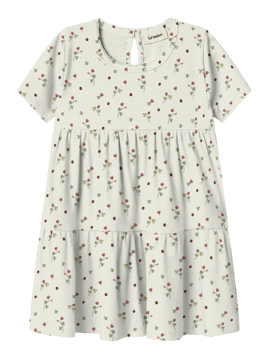 Lil Atelier Lavo Era SS Dress - Turtledove