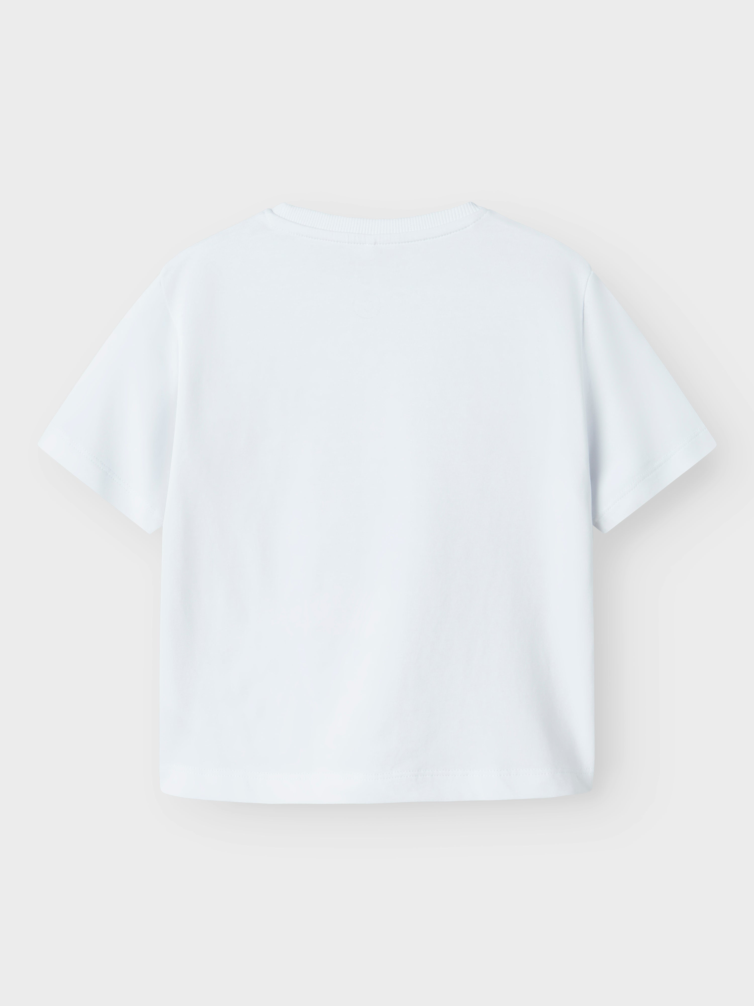 Name It Lewis Top - Bright White