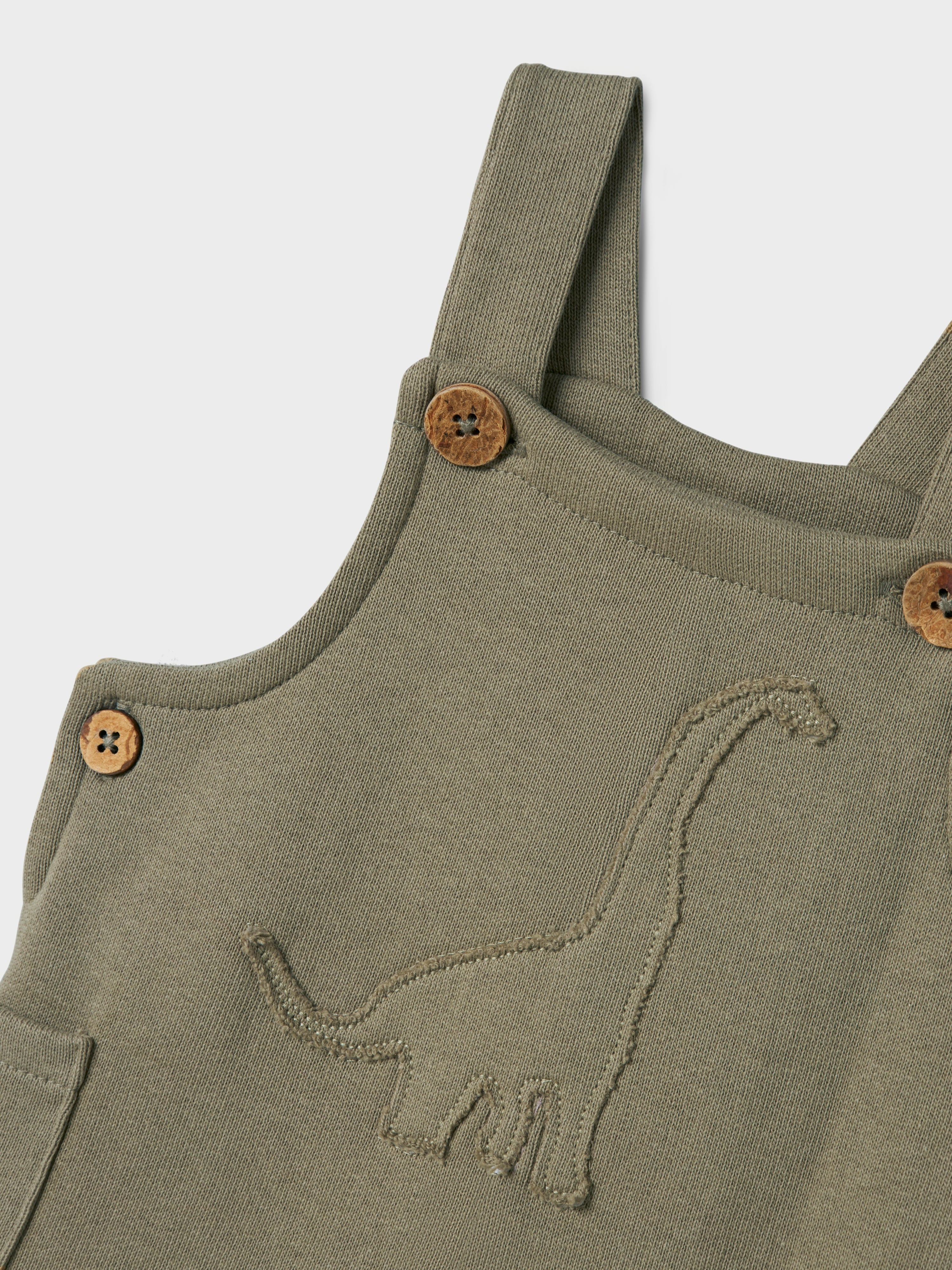 Lil Atelier Jobo Loose Sweat Overall - Overland Trek