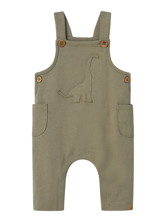 Lil Atelier Jobo Loose Sweat Overall - Overland Trek