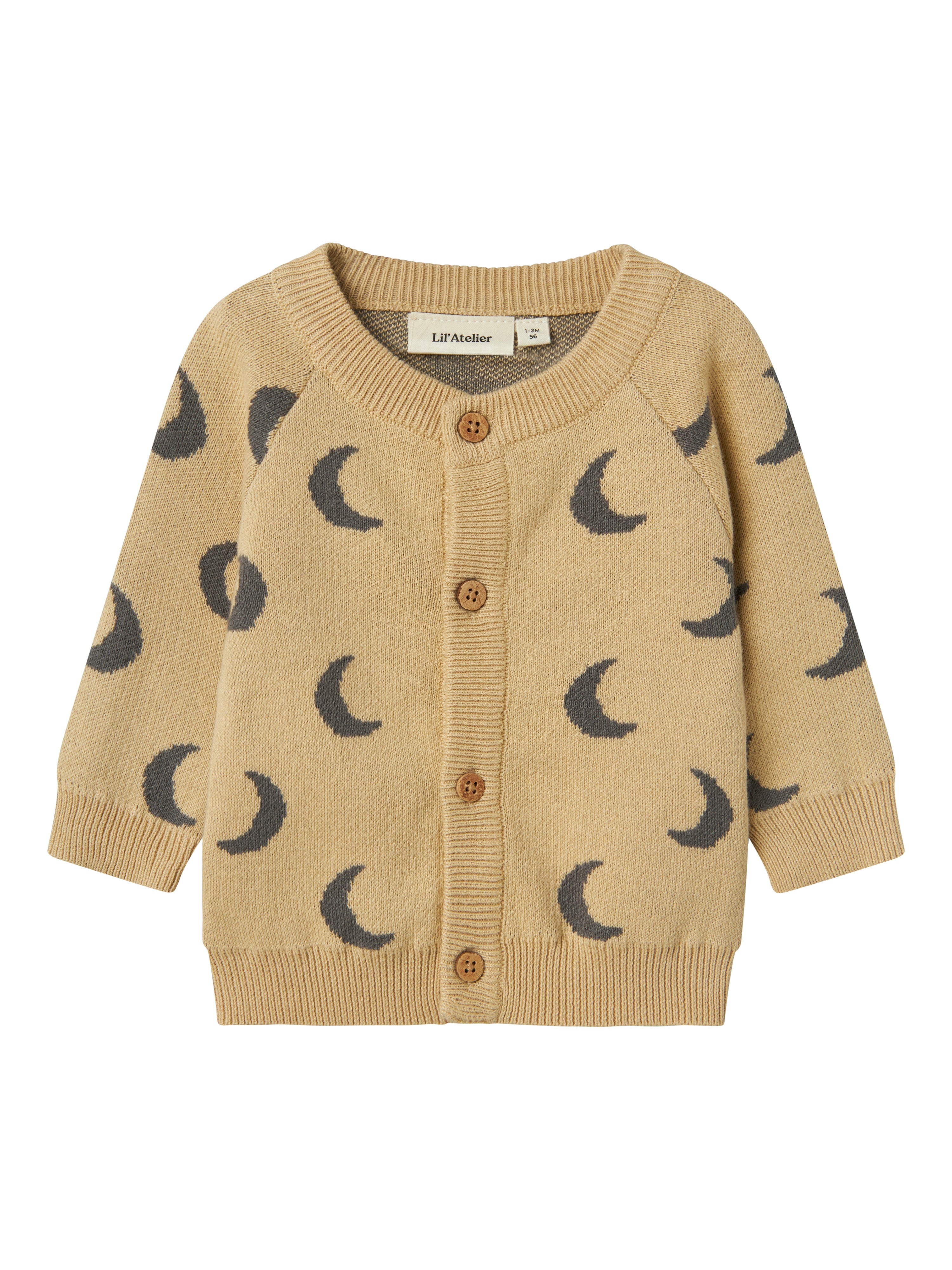 Lil Atelier Lulio Knit Cardigan - Mojave Desert