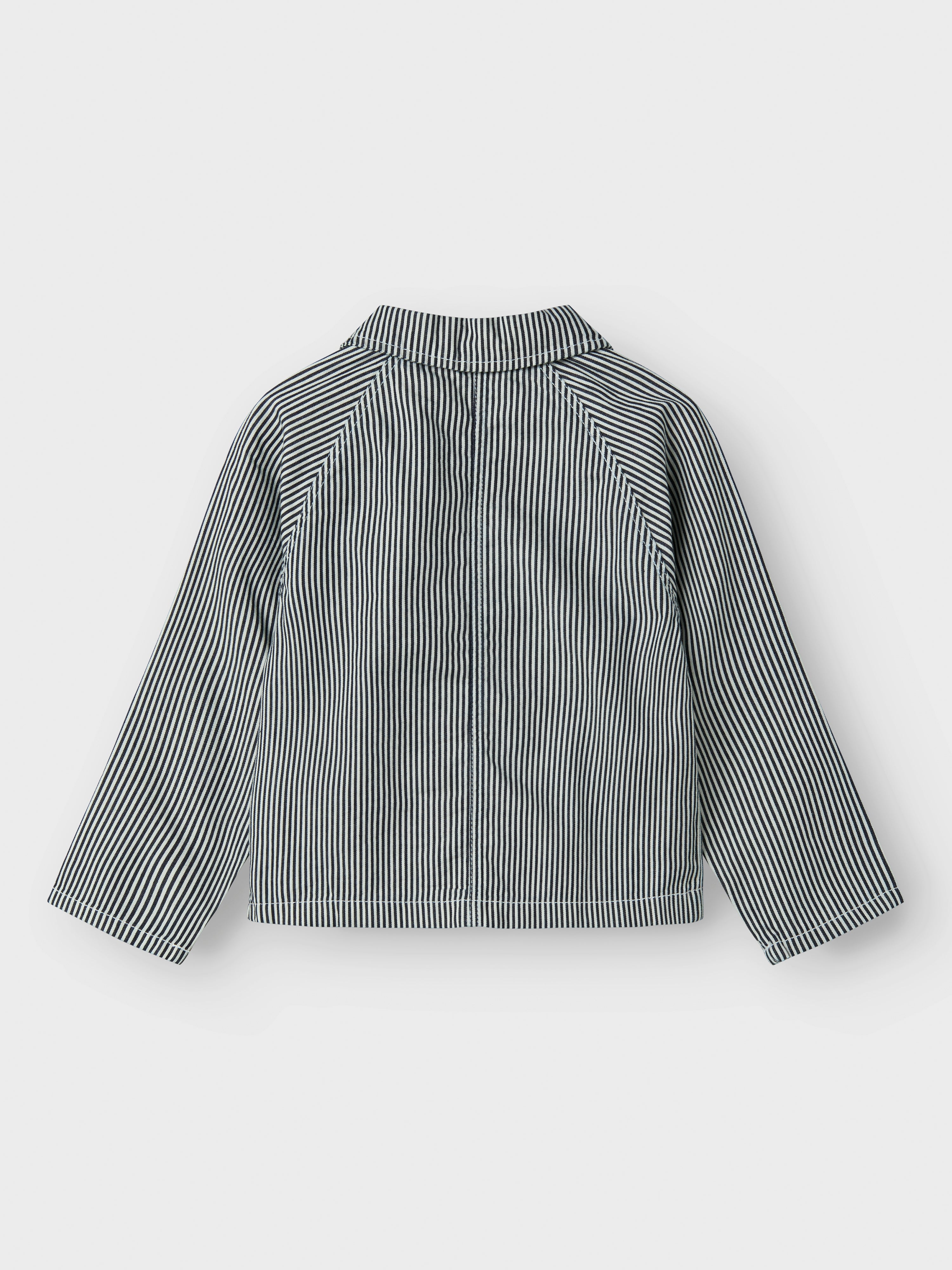 Lil Atelier Kasper Loose Twill Shirt - Dark Blue Denim