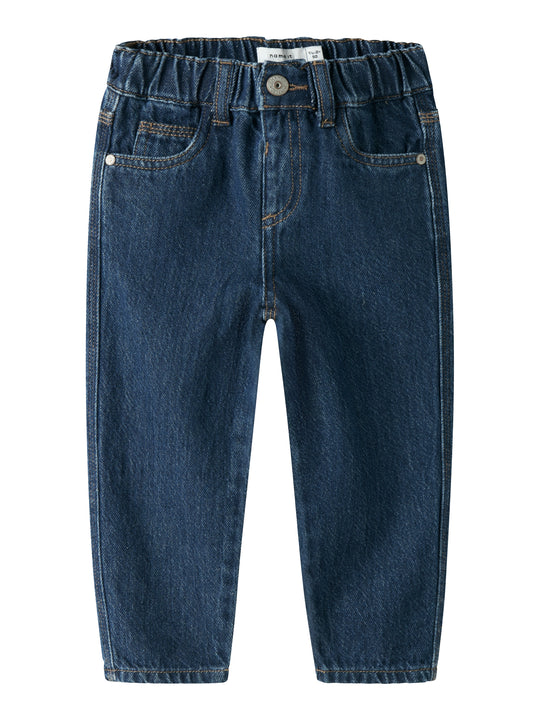 Name It Silas Tapered Jeans - Dark Blue Denim
