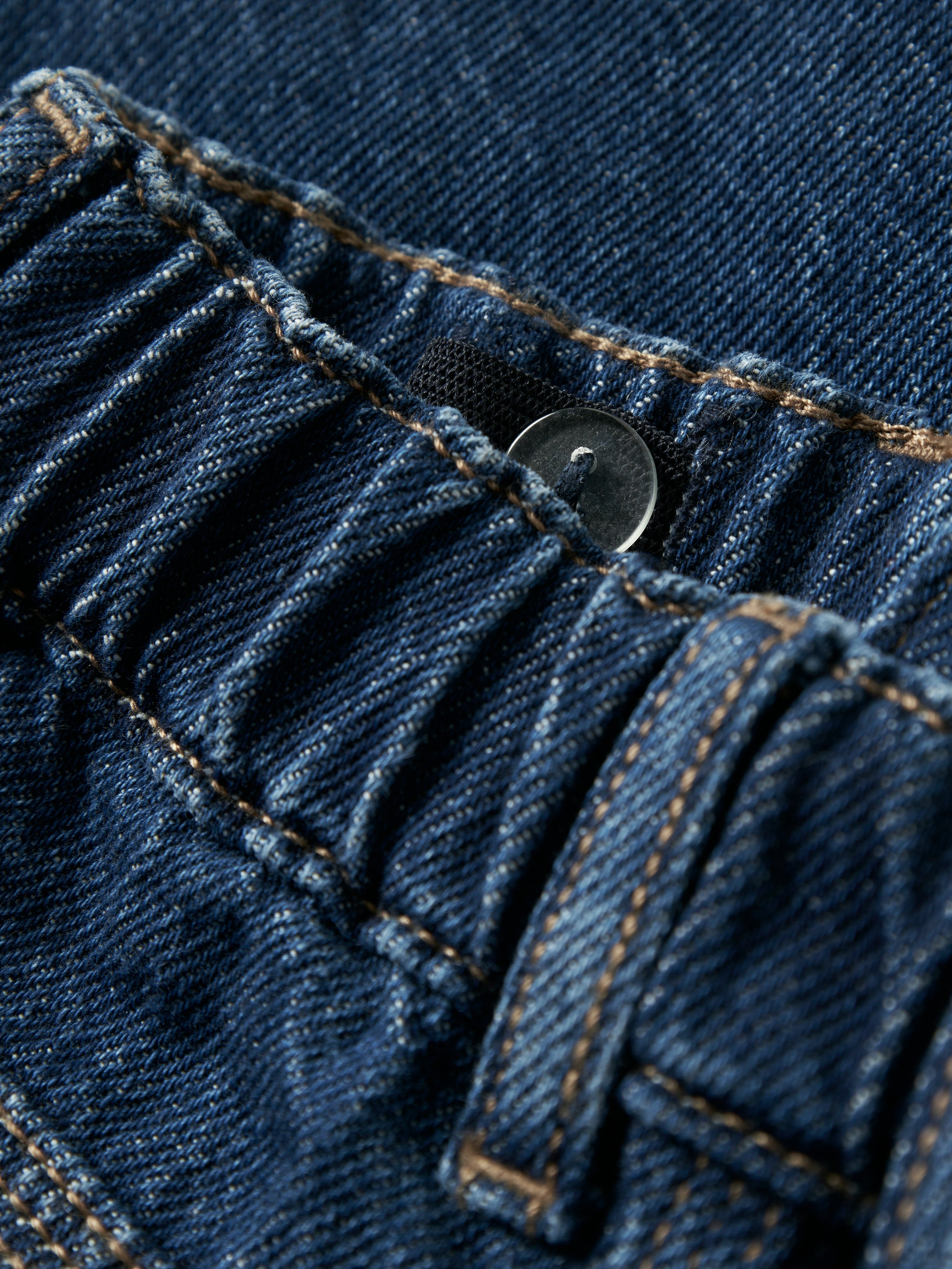 Name It Silas Tapered Jeans - Dark Blue Denim