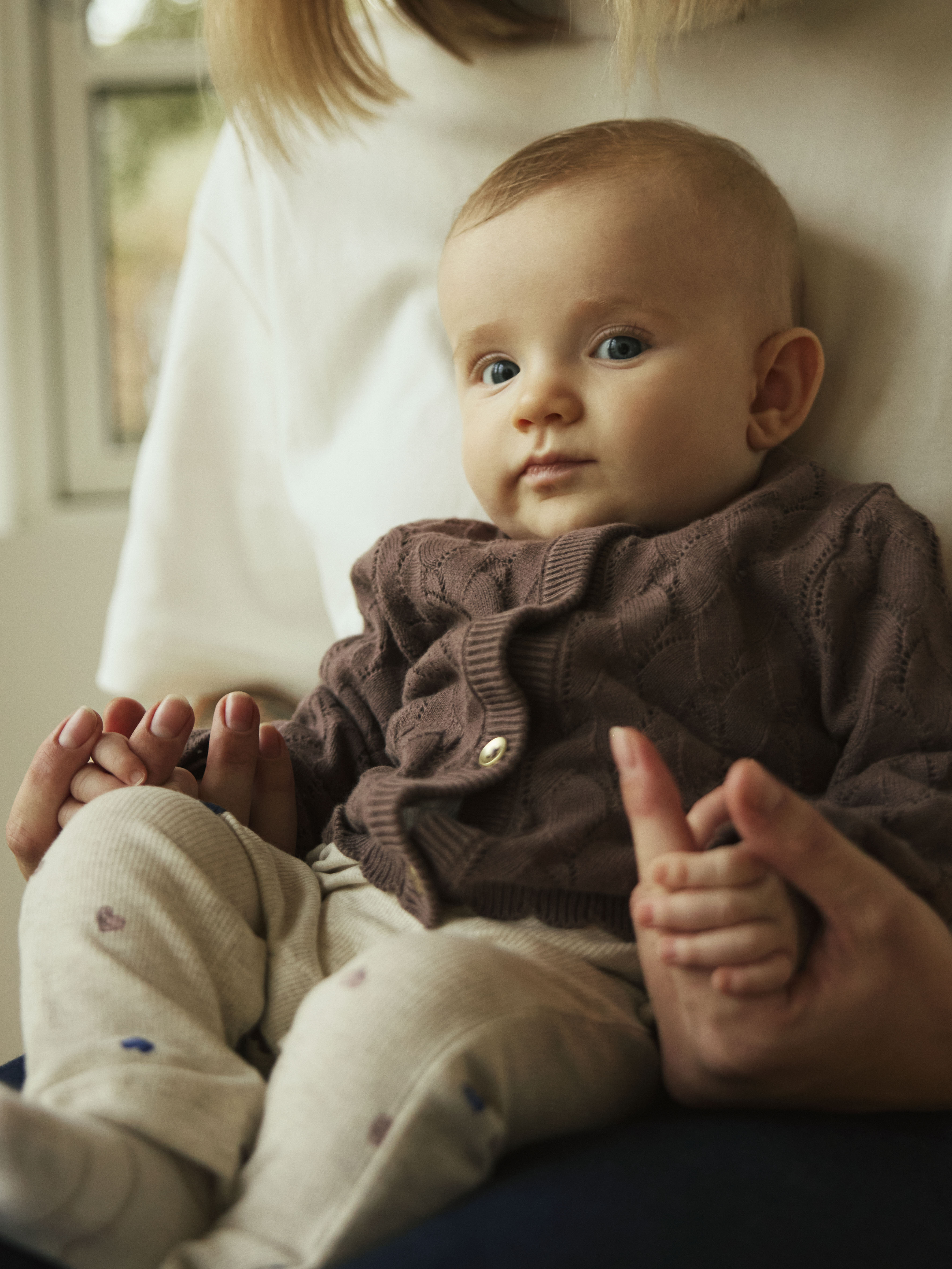 Name It Najsa Knit Cardigan - Peppercorn