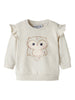 Name It Nilda - LS Sweat - Peyote Melange