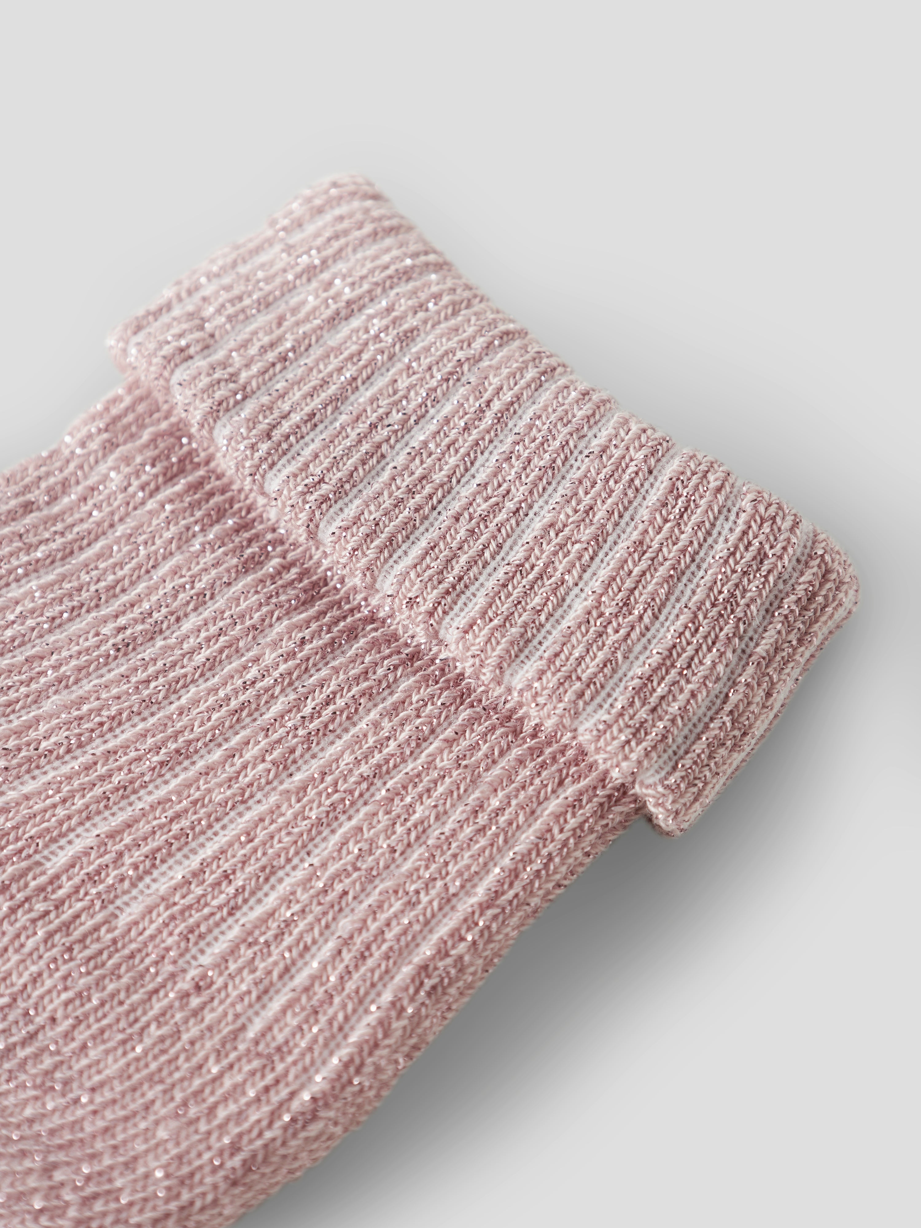 Name It Nobba Glitter Strømpe - Burnished Lilac