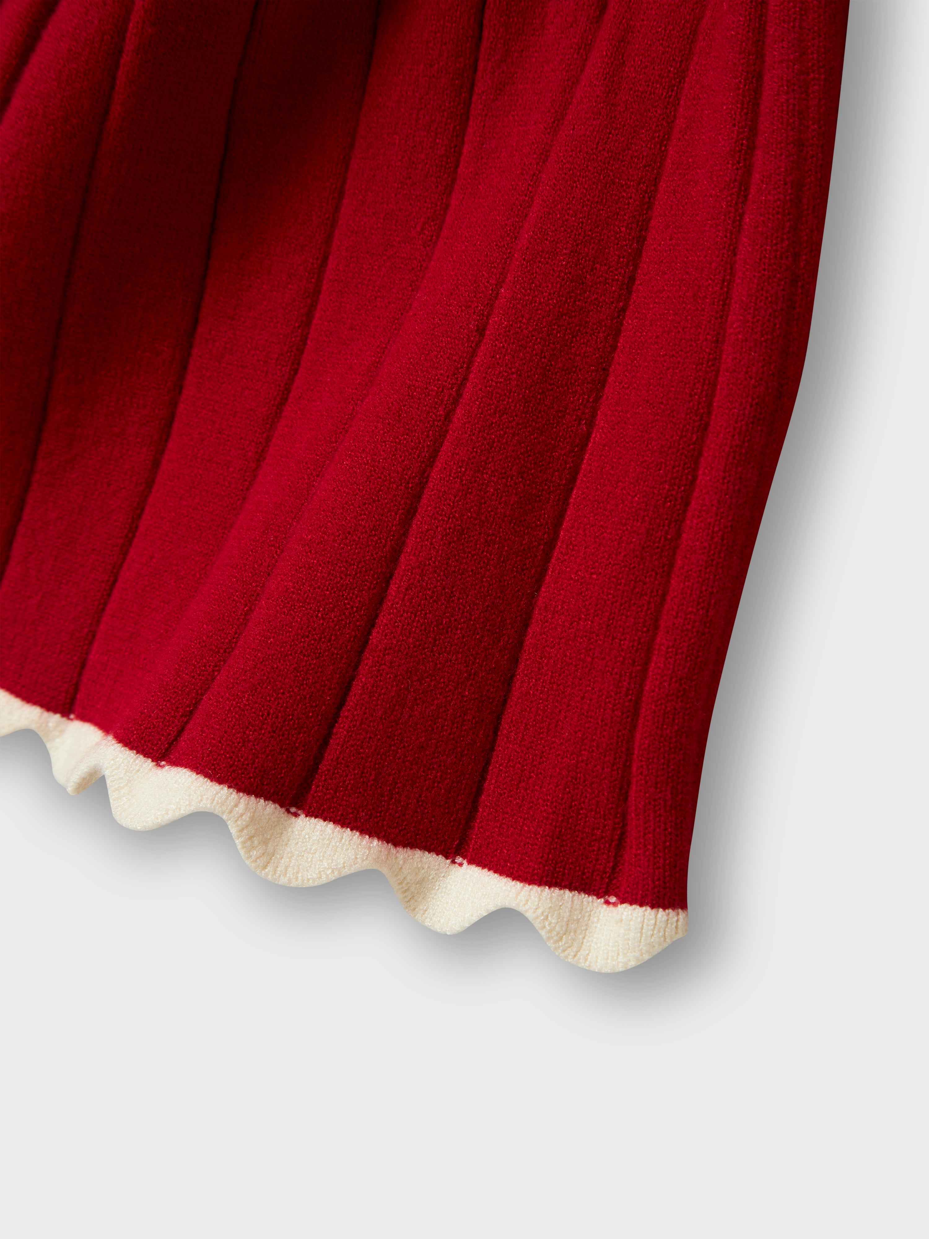 Name It Ralbo Knit Skirt - Jester Red