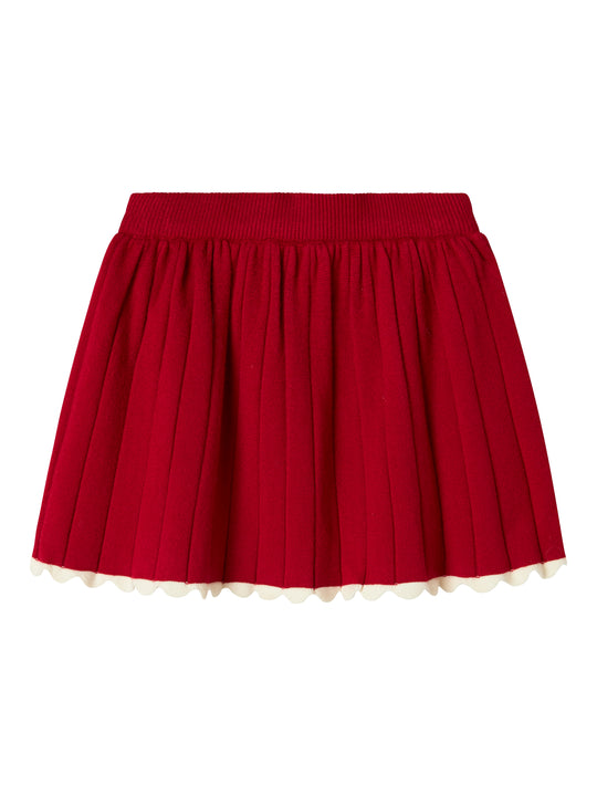 Name It Ralbo Knit Skirt - Jester Red