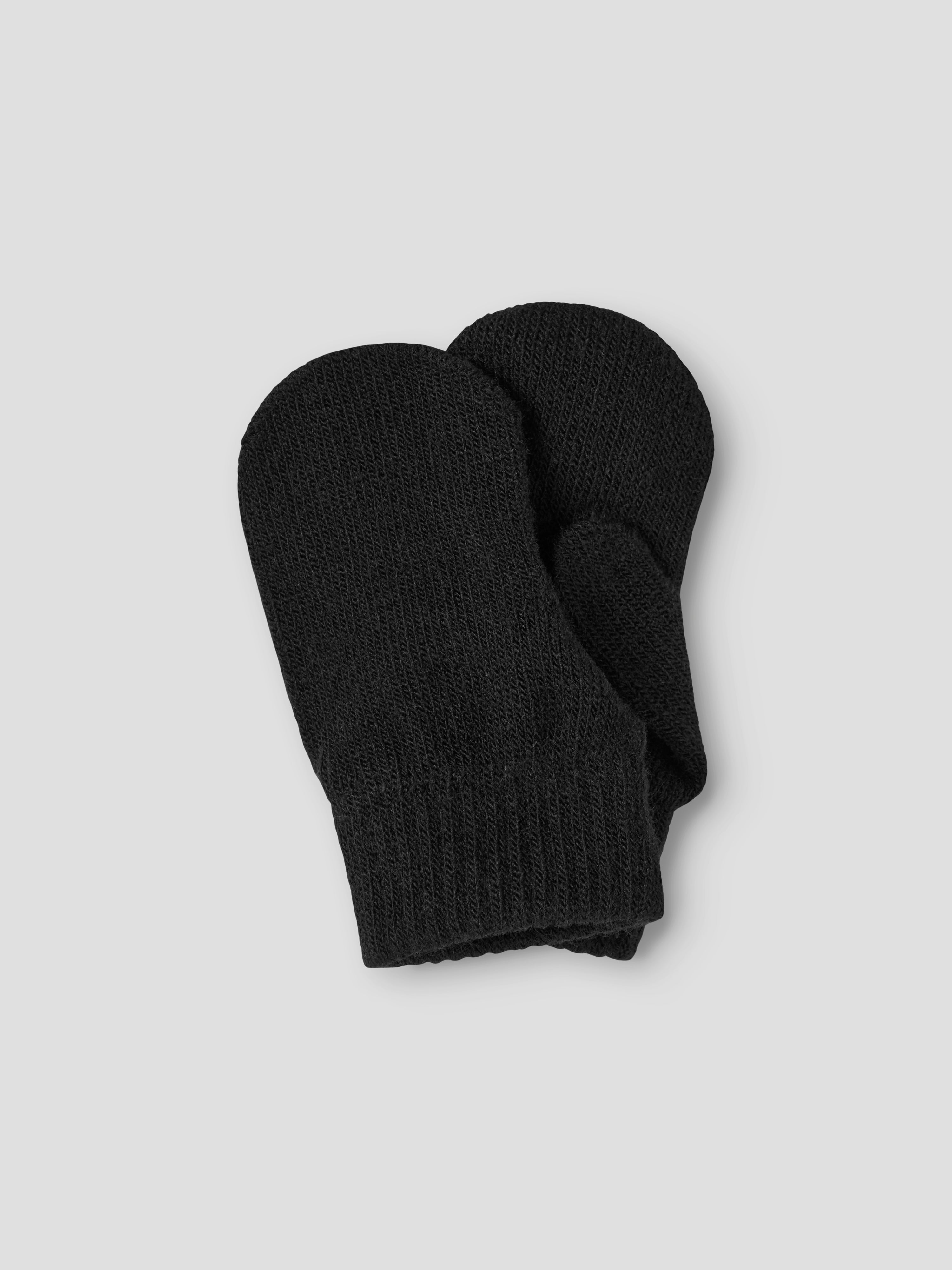 Name It Magic Knit Mittens - Black