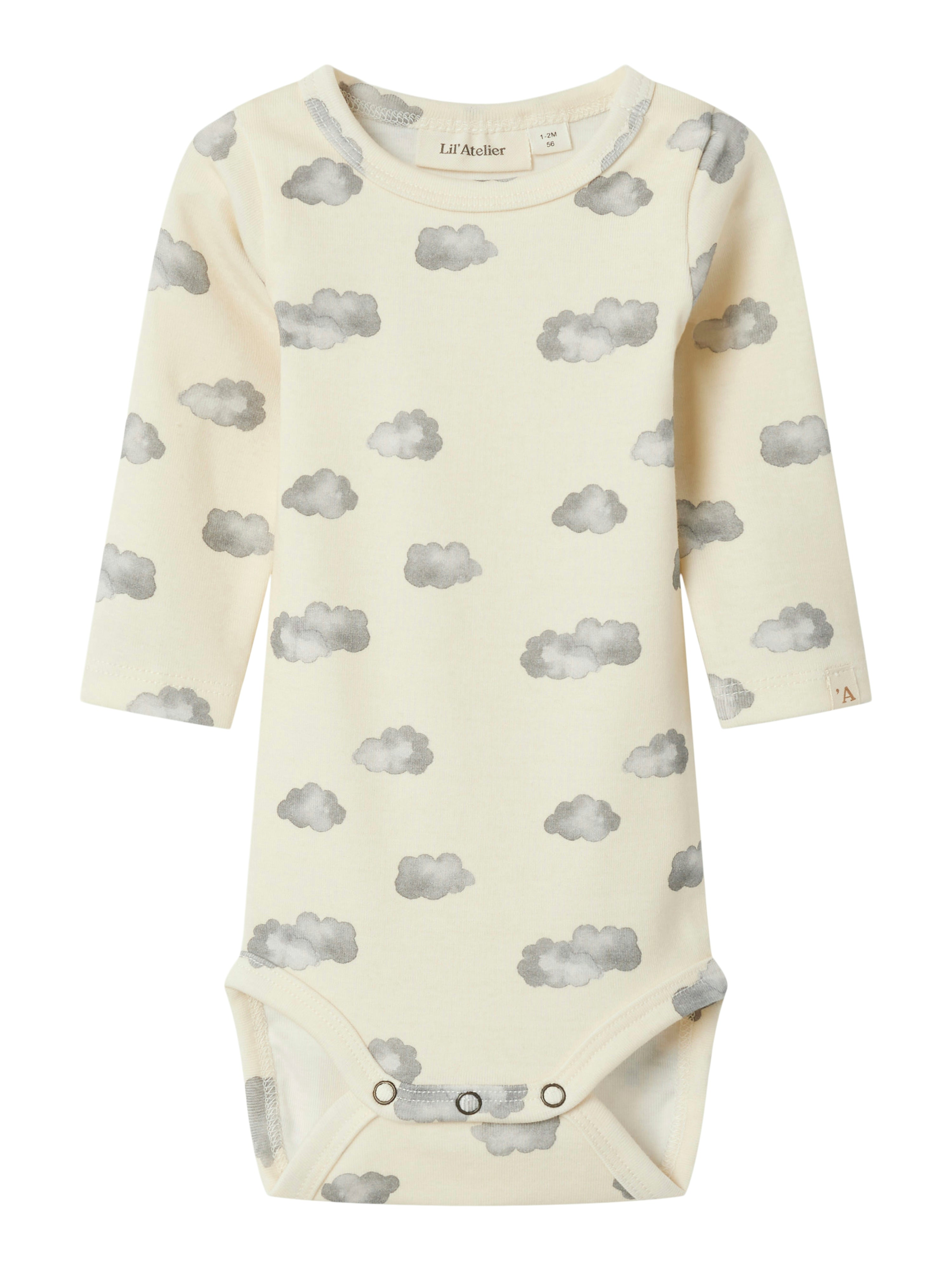 Lil Atelier Layo Kim Body NOOS - Turtledove/Blue Cloud