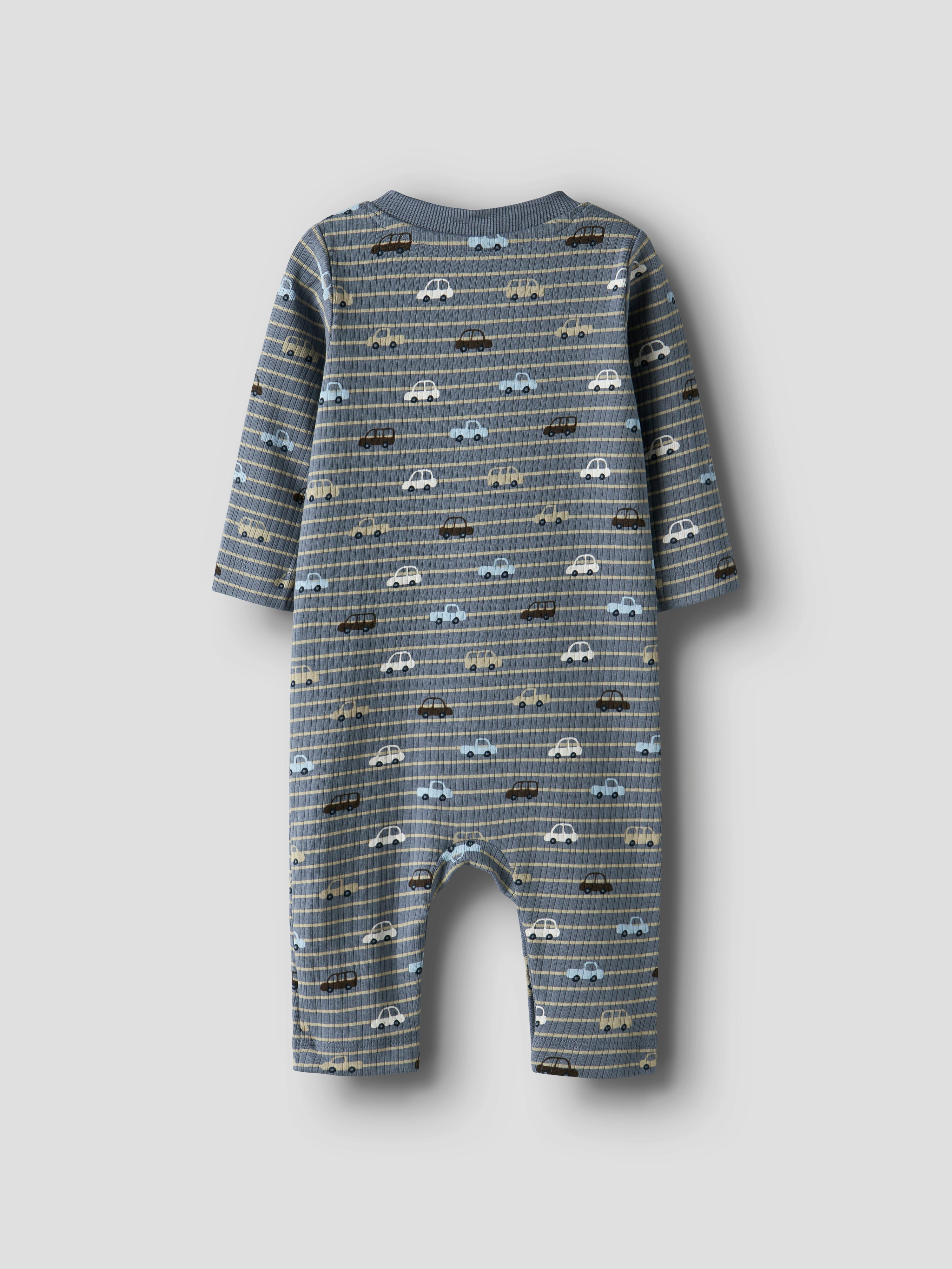 Name It Ronald LS Bodysuit - Flint Stone