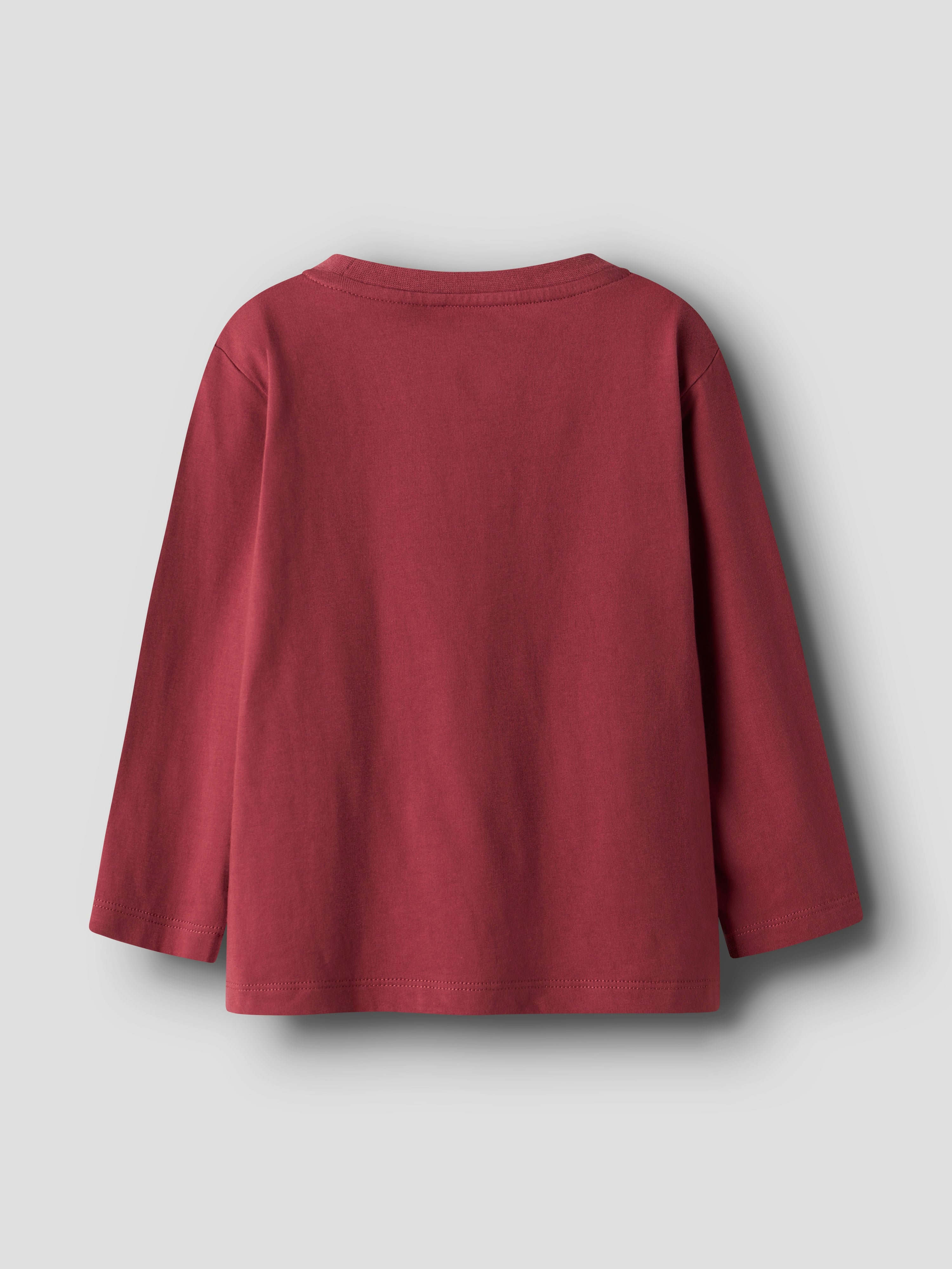 Name It Rolf LS Top - Burnt Russet