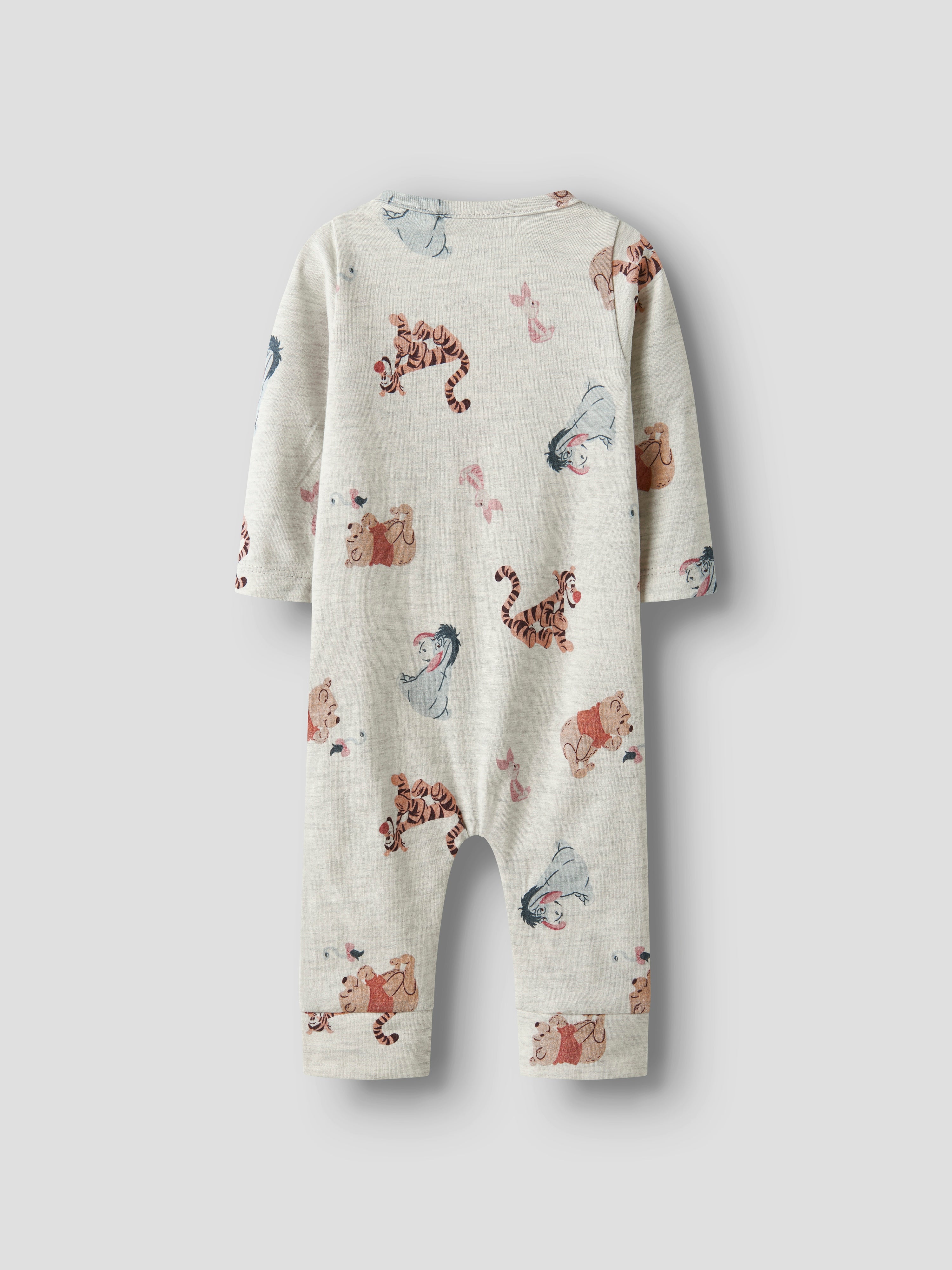 Name It Ollu Pooh Nightsuit - Peyote Melange