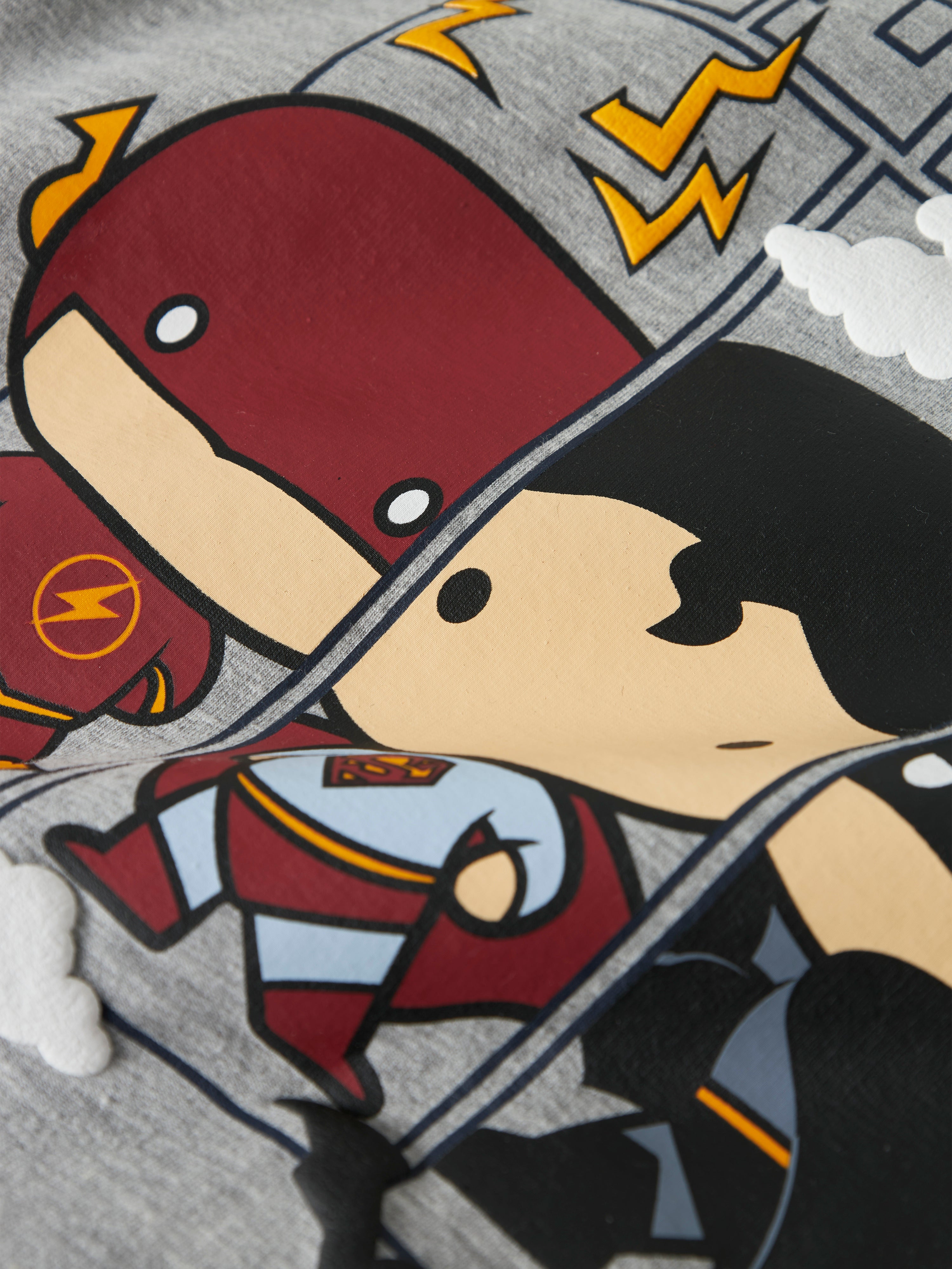 Name It Osmus Batman Sweat Shirt - Grey Melange