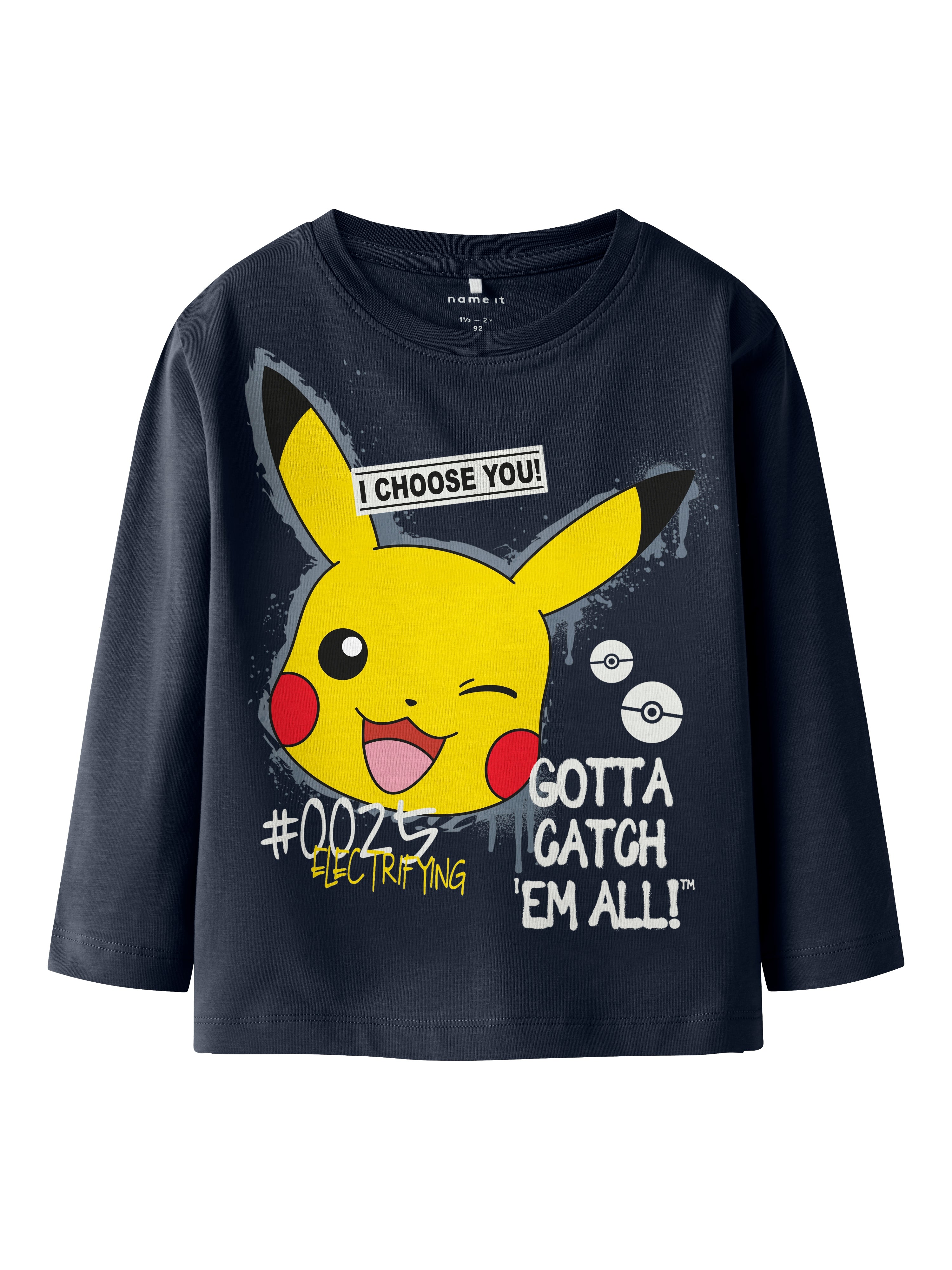 Name It Nor Pokemon Top - Navy Blazer