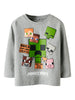 Name It Nyle Minecraft Top - Grey Melange