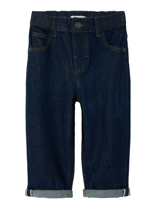 Name It Ben Tapered Jeans - Dark Blue Denim