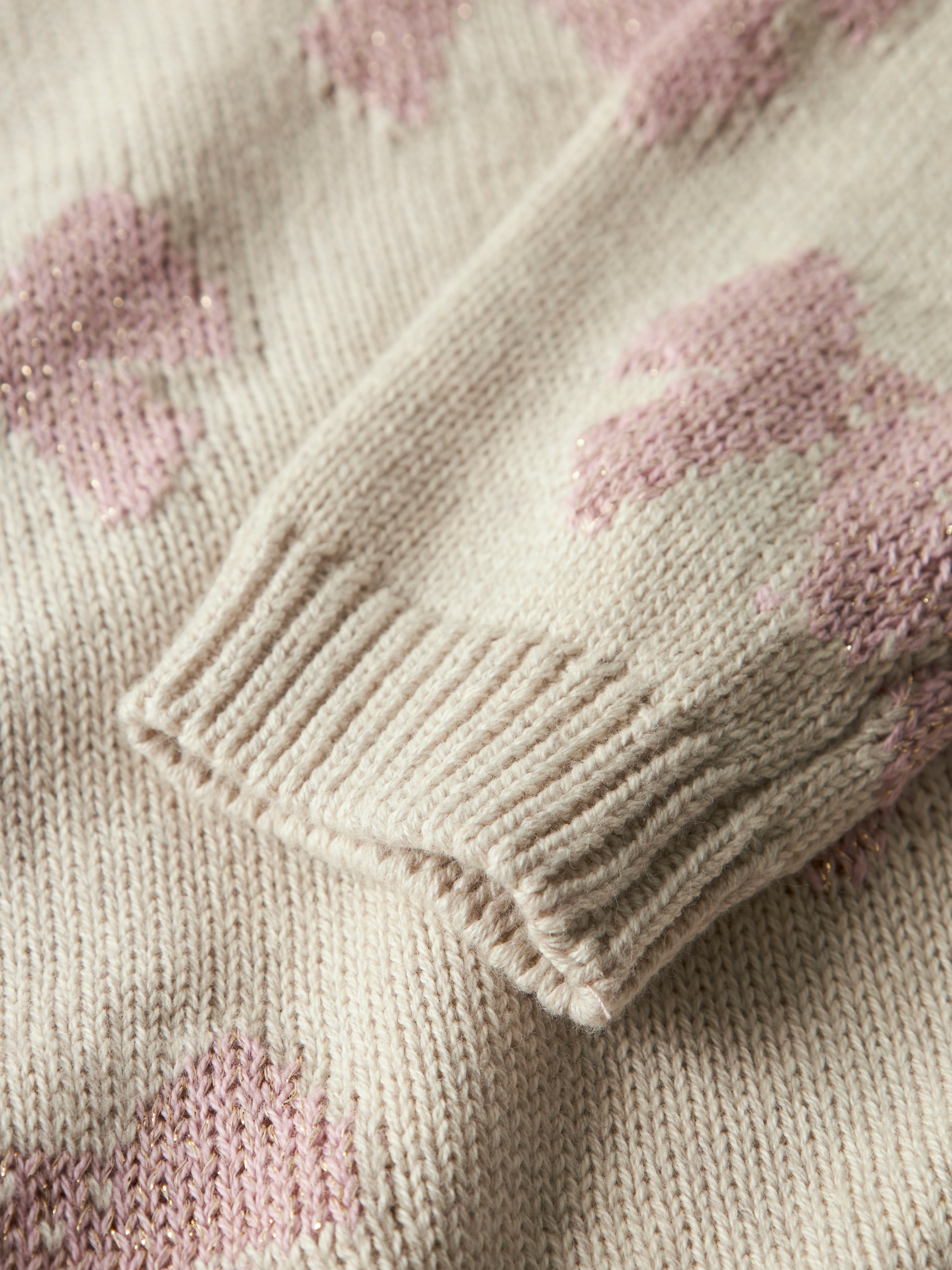 Name It Rekka LS Knit - Peyote Melange