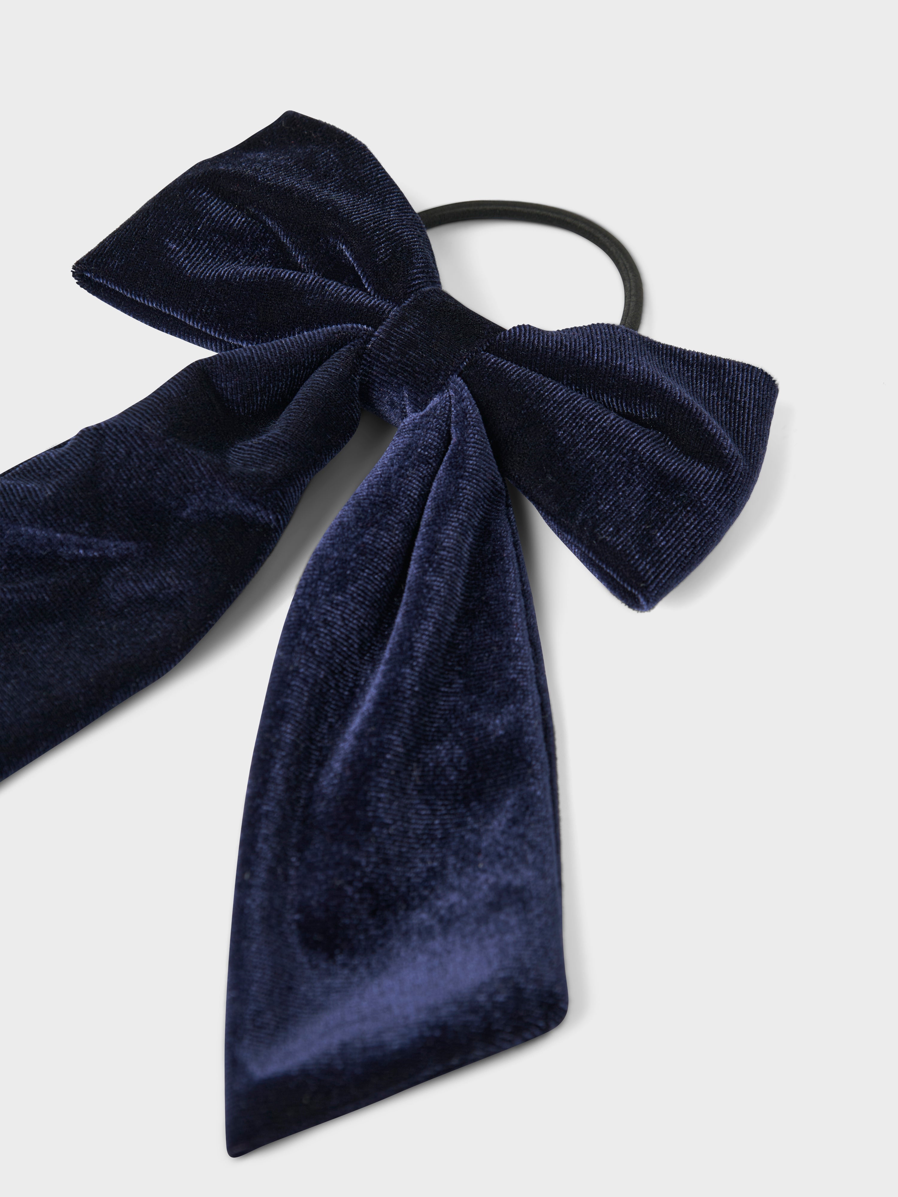 Name It Relvet Hairbow - Beacon Blue