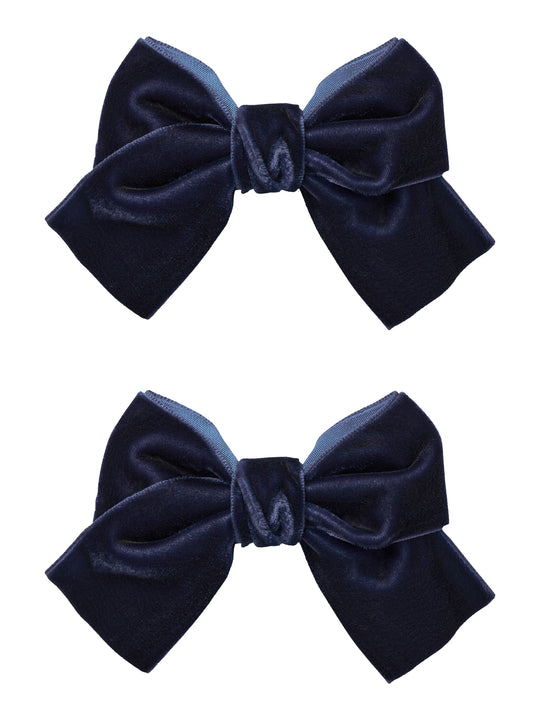 Name It Relvet 2 pak hairclips - Beacon Blue