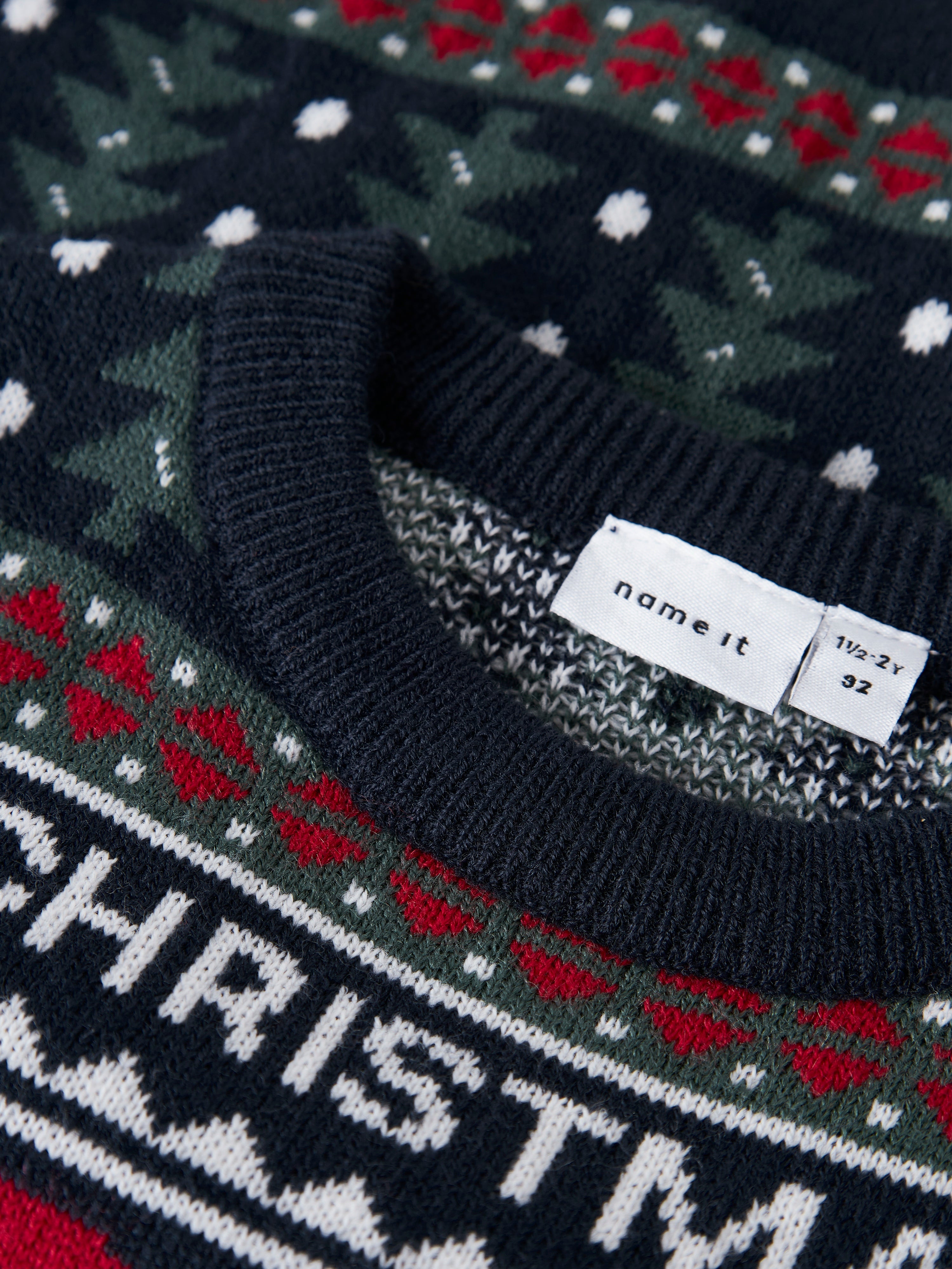 Name It Rastokka LS Knit - Dark Sapphire