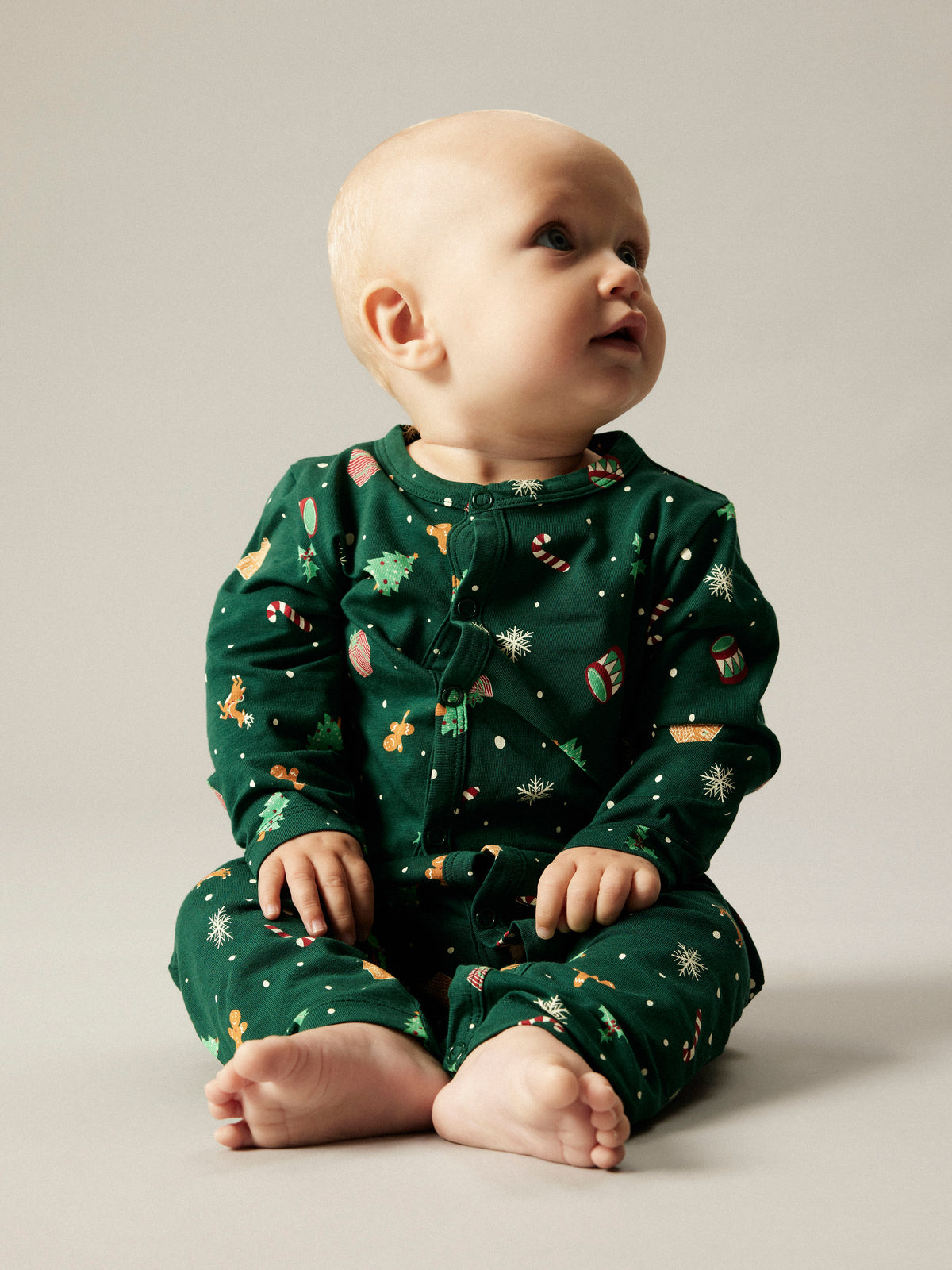 Name It Vismas - LS Nightsuit - Botanical Garden / Christmas