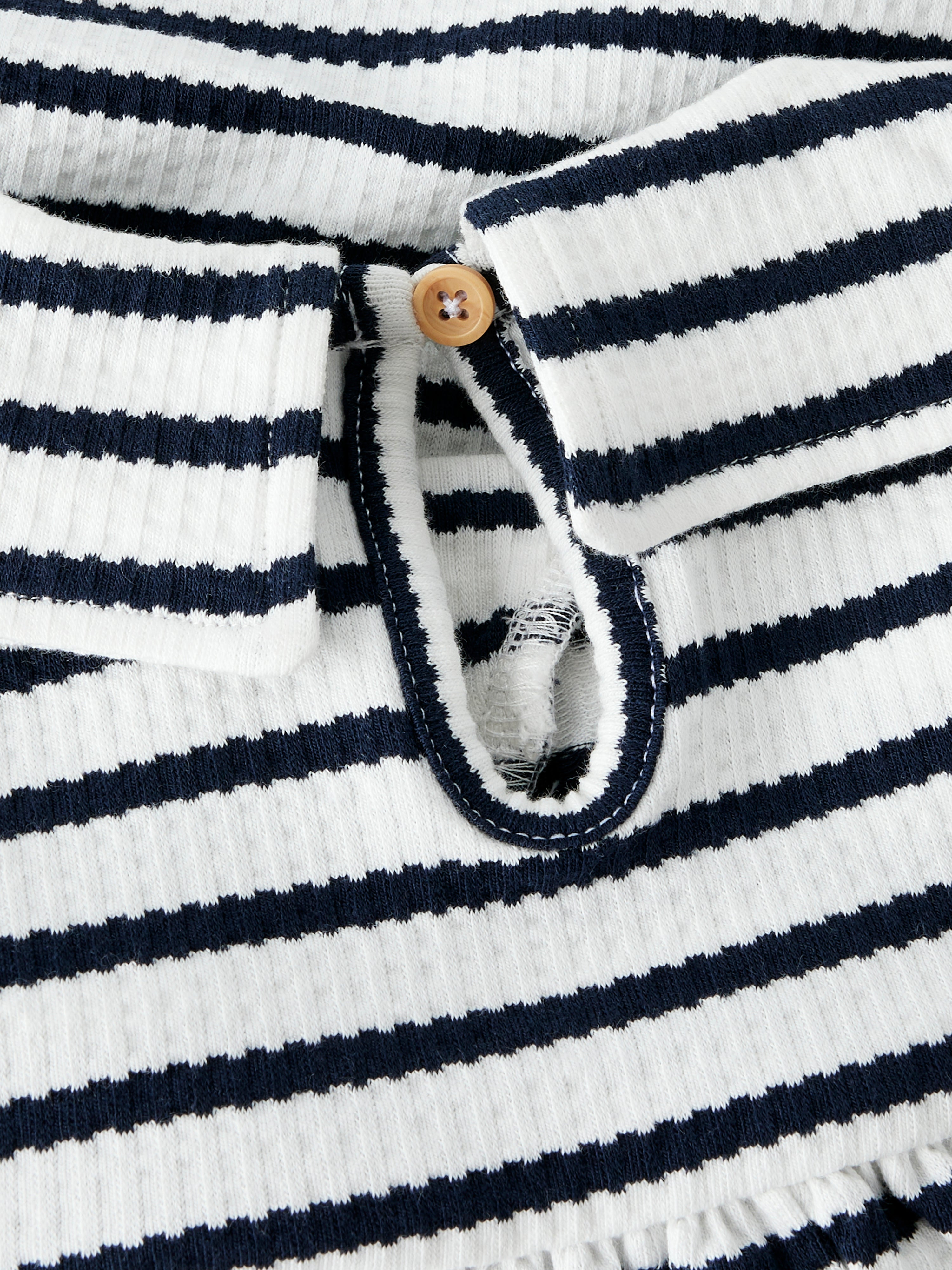 Name It Kattie LS Dress - Cloud Dancer Sky Captain