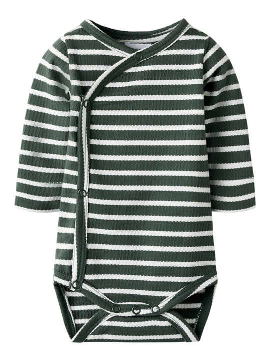 Name It Kans LS Wrap Body - Deep Forest