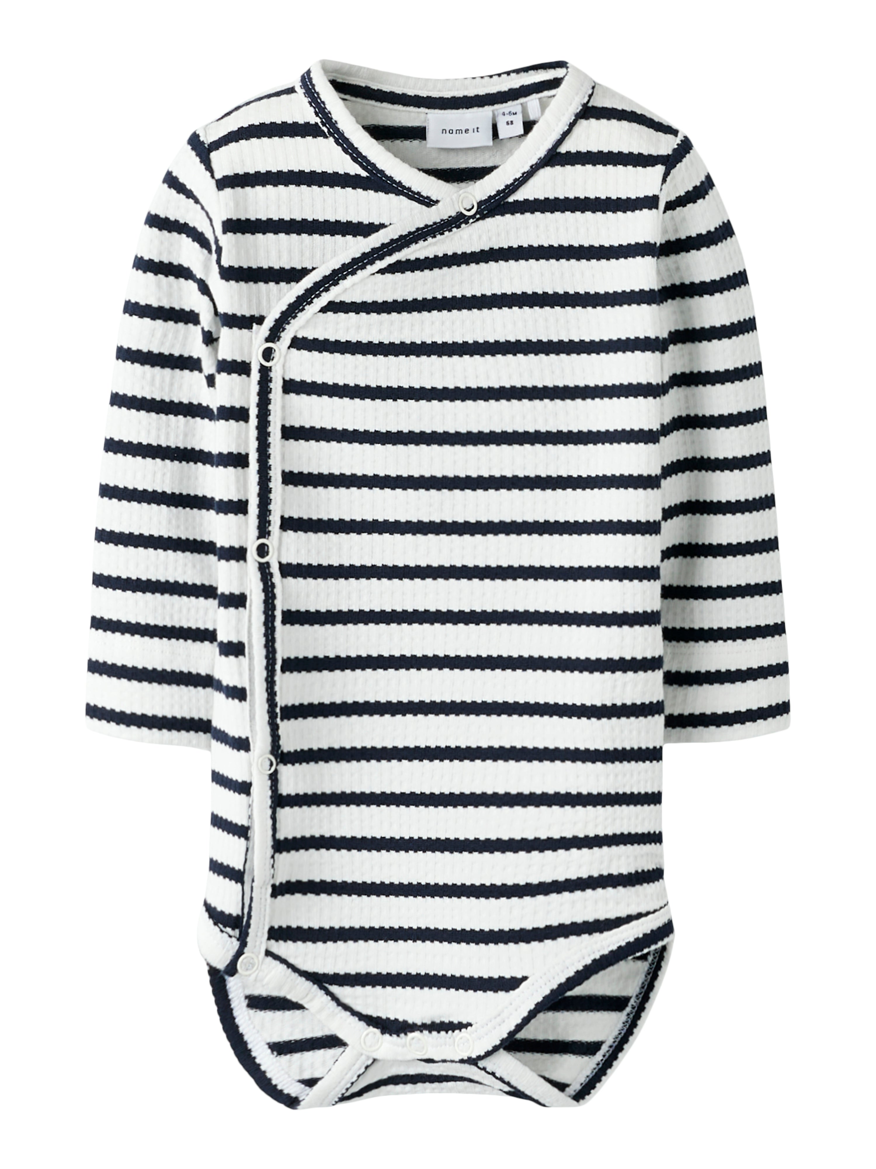 Name It Kans LS Wrap Body - Cloud Dancer