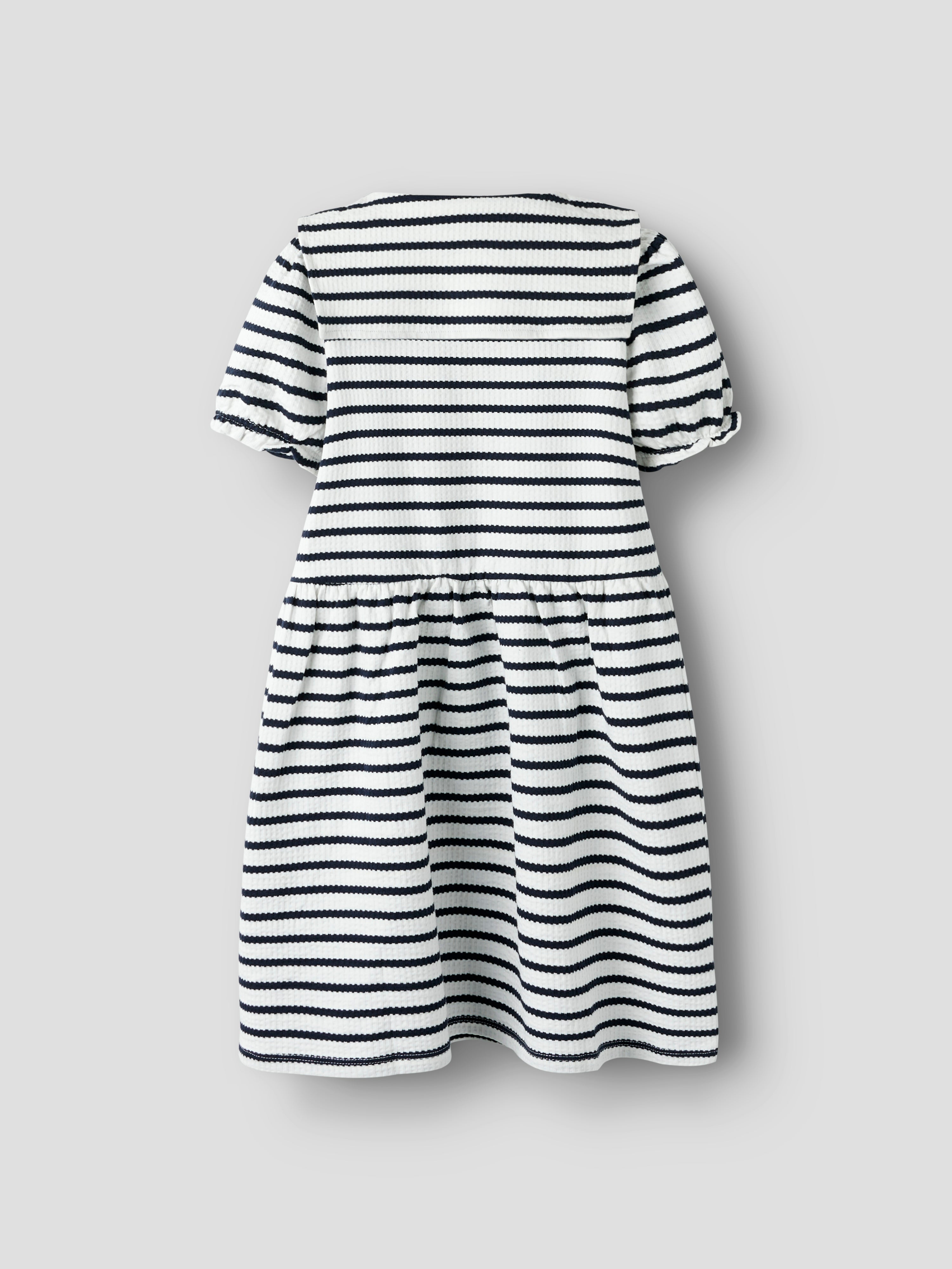 Name It Kattie SS Dress - Cloud Dancer Sky Captain