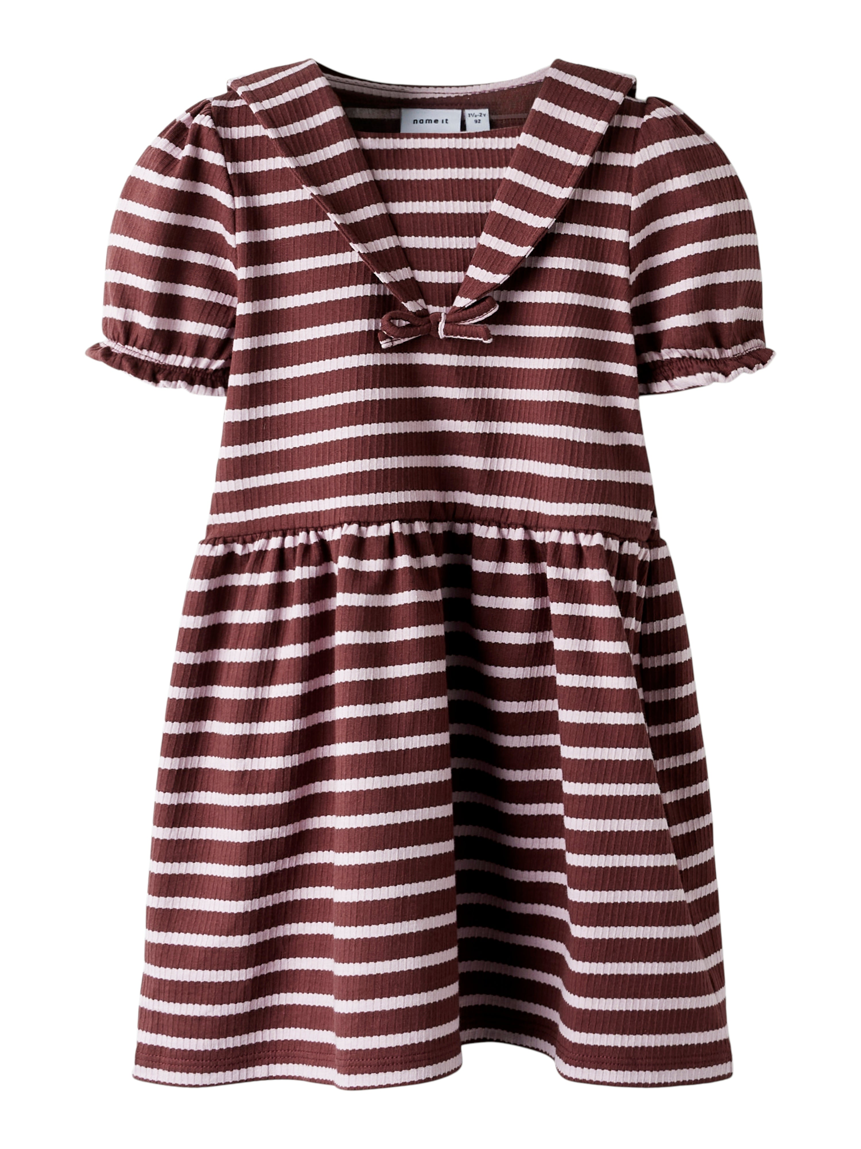 Name It Kattie SS Dress - Bleached Mauve Andorra