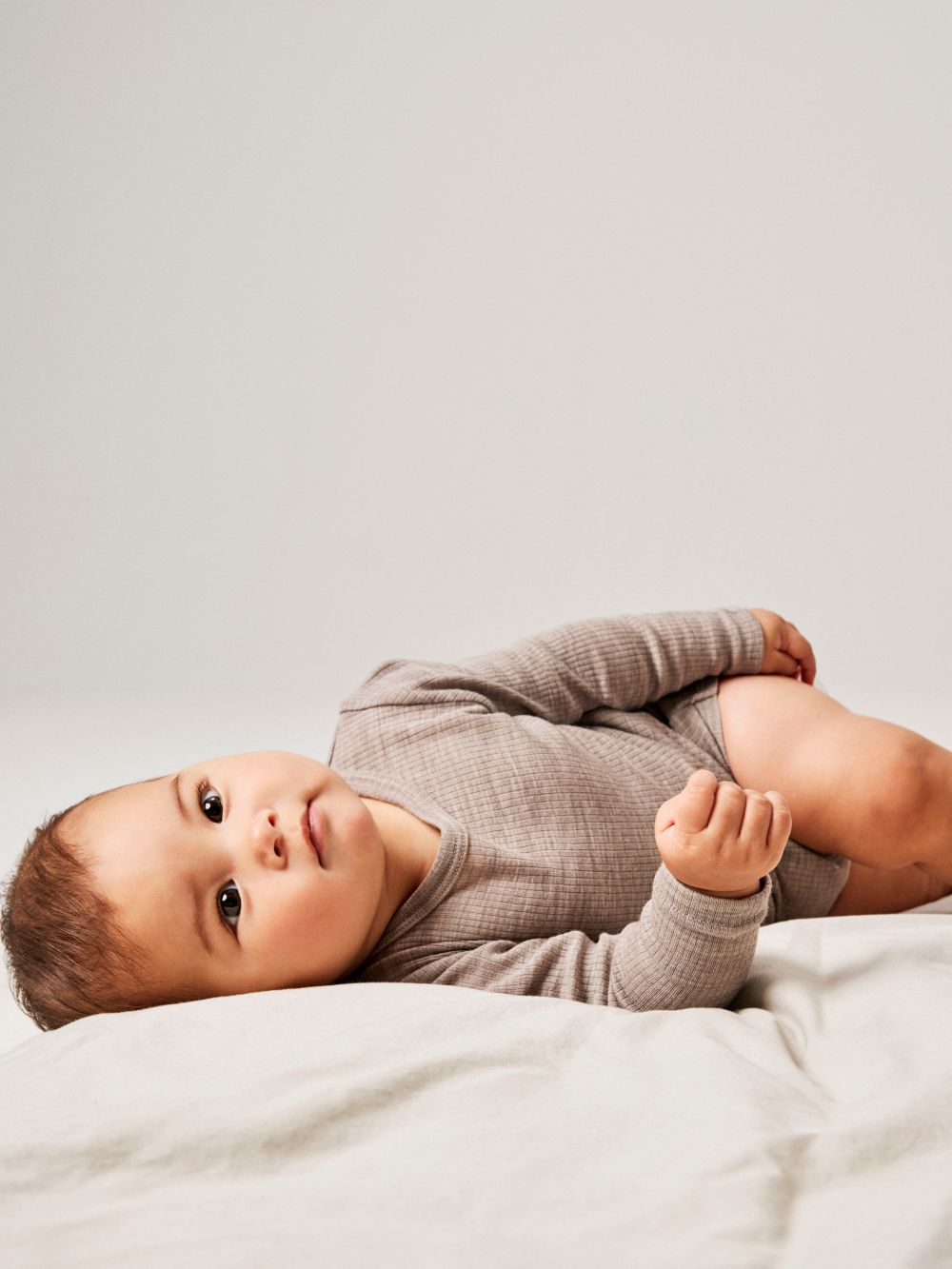 Name It Wax - Wool Rib LS Body - Satellite