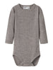 Name It Wax - Wool Rib LS Body - Satellite