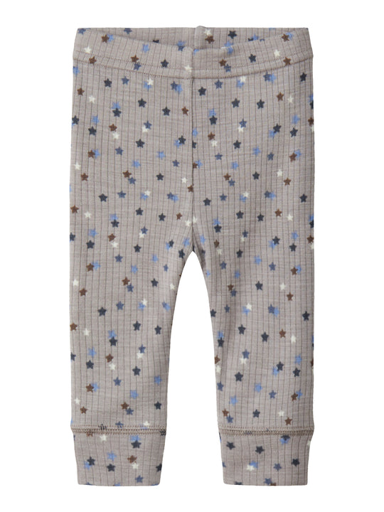 Name It Womi - Wool/Modal Longjohn - Satellite / Stars