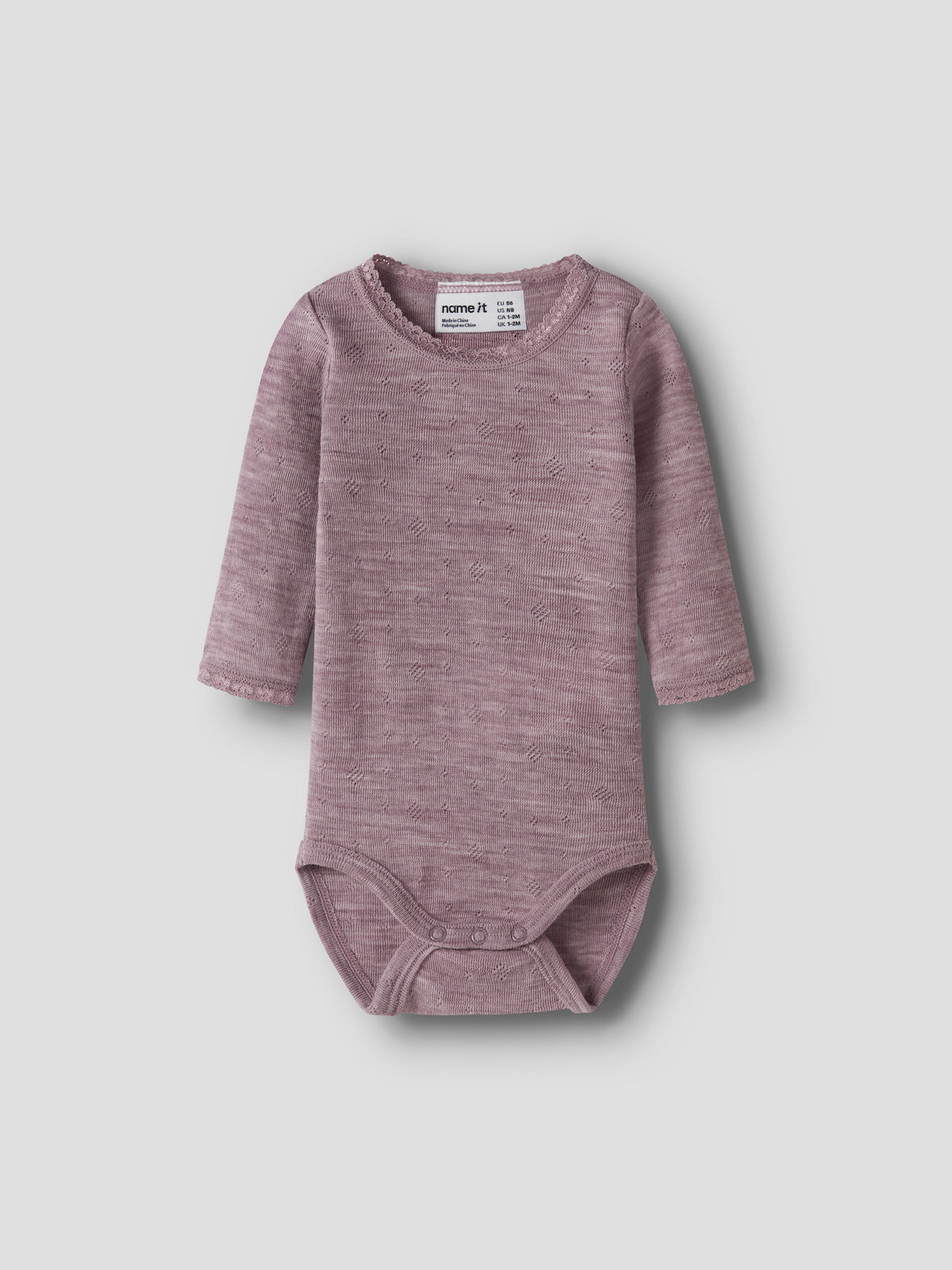 Name It Wang - Wool Needle LS Body - Toadstool