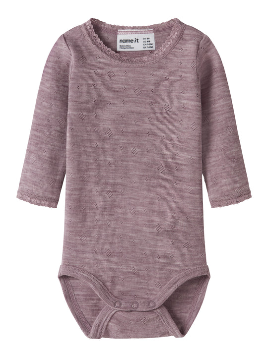 Name It Wang - Wool Needle LS Body - Toadstool