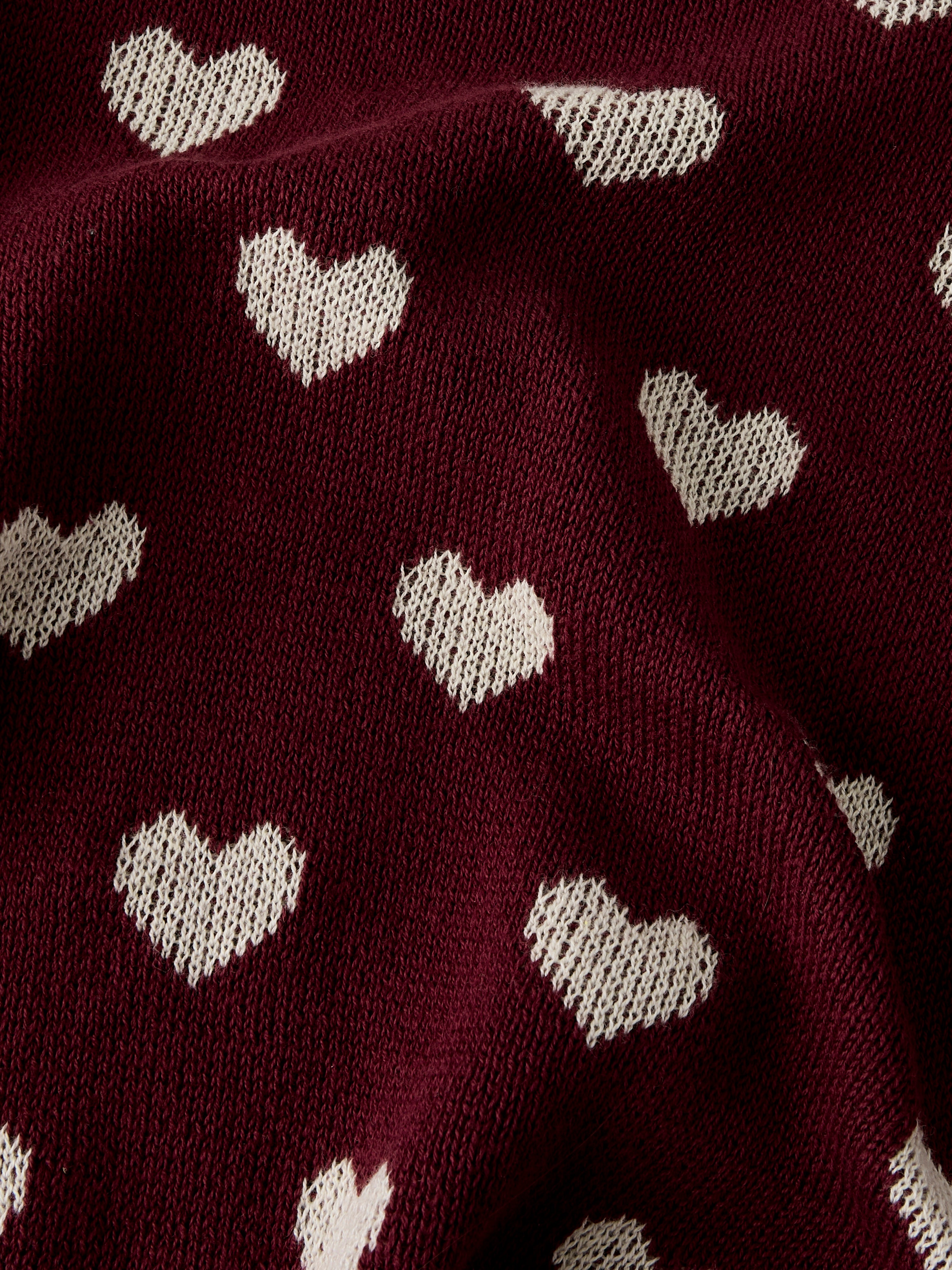 Name It Oana LS Knit - Burgundy