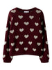 Name It Oana LS Knit - Burgundy