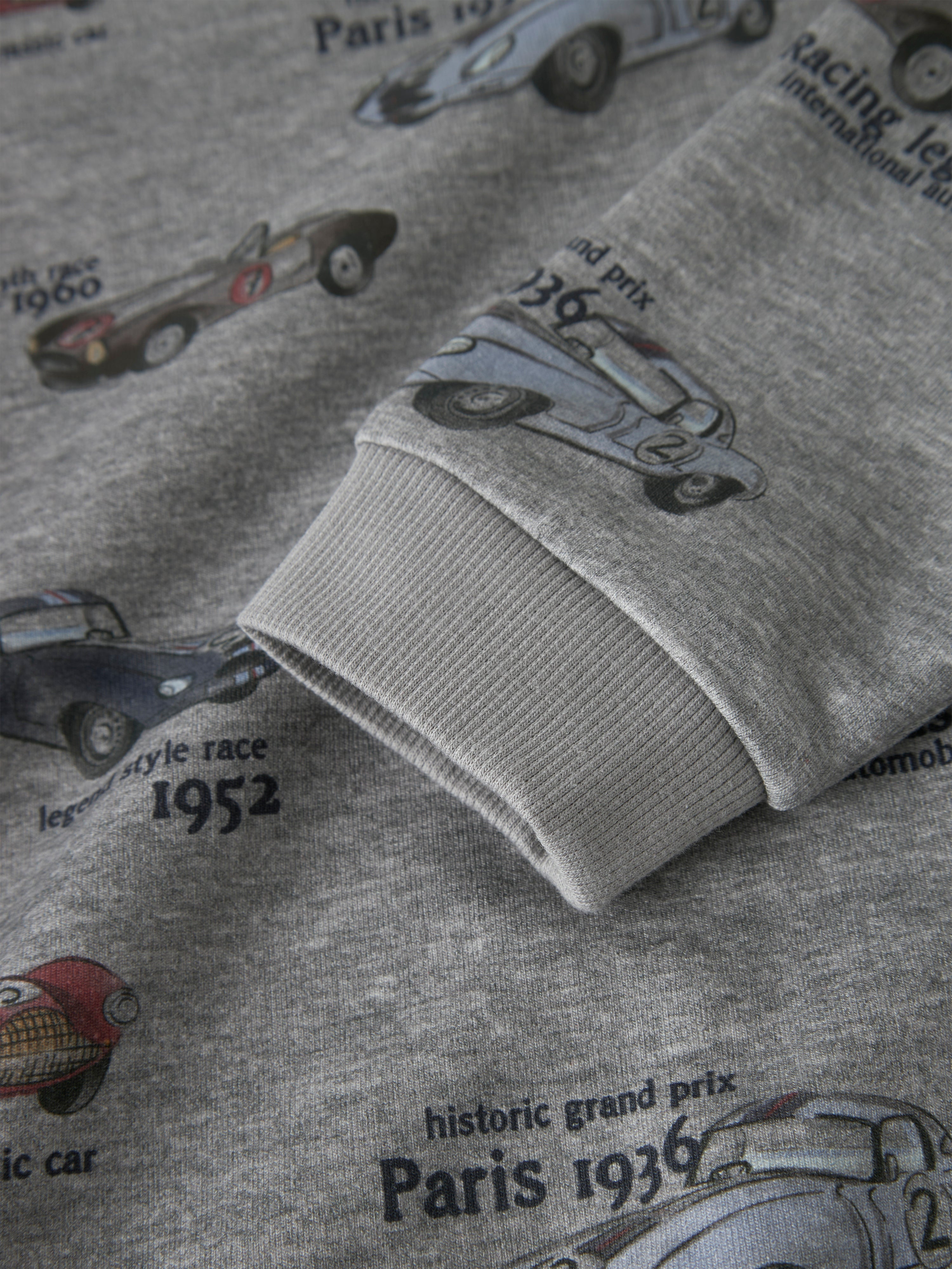 Name It Reiner Sweat Shirt - Grey Melange