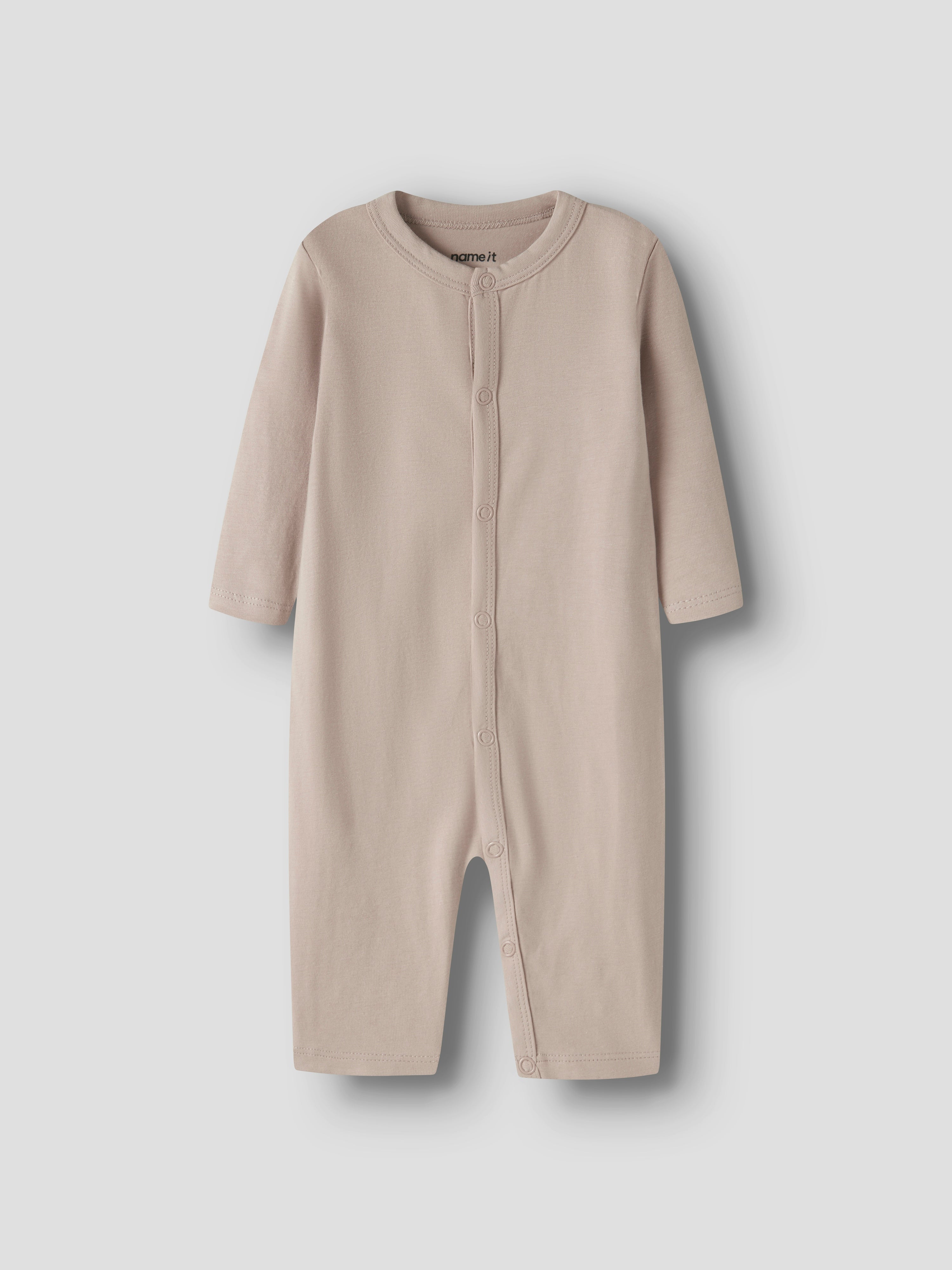 Name It Nightsuit - 3 pak AOP - Khaki Bear AOP + Peyote + Mushroom