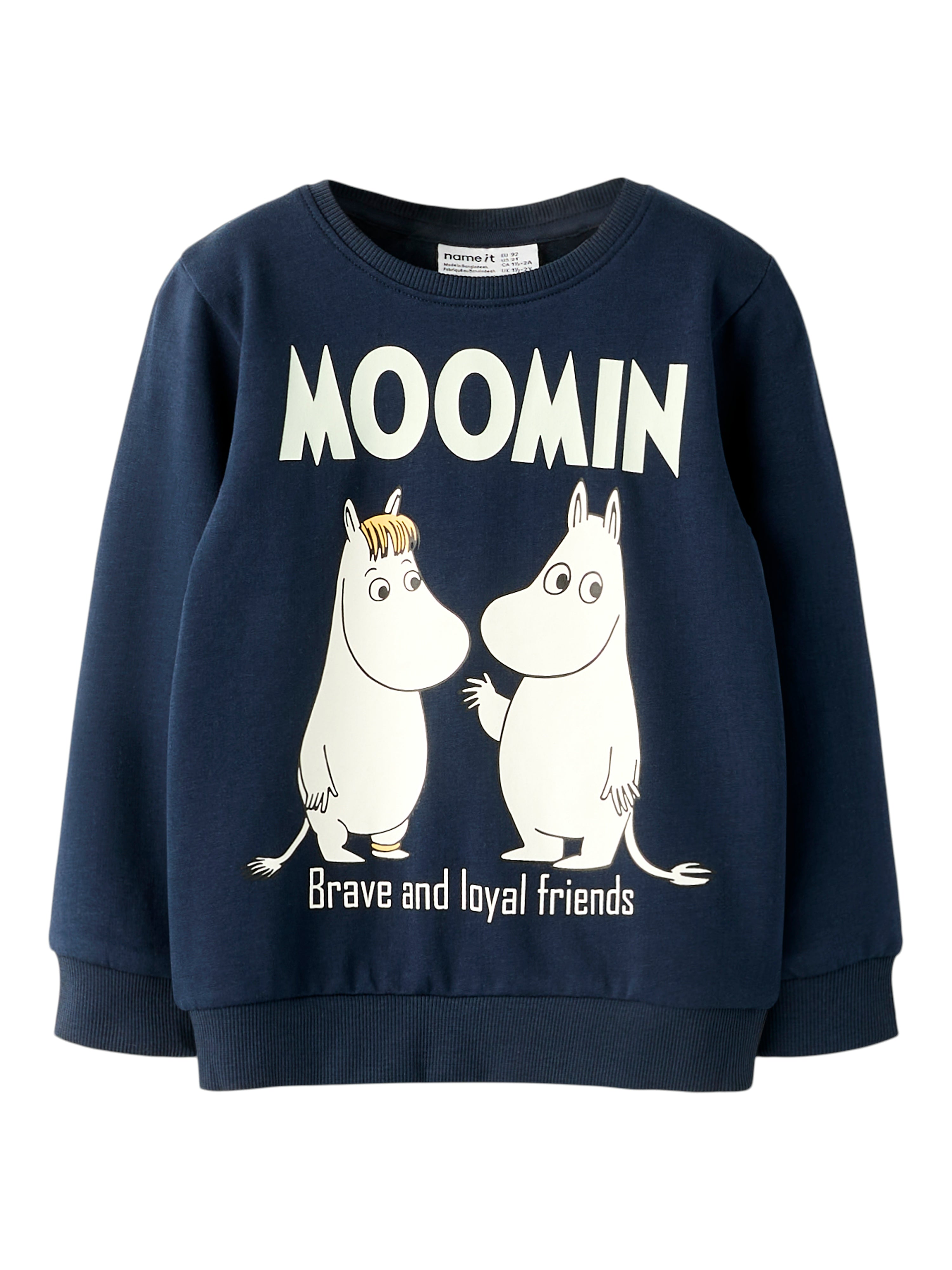 Name It Sloli Moomin Sweat Shirt - Navy Blazer