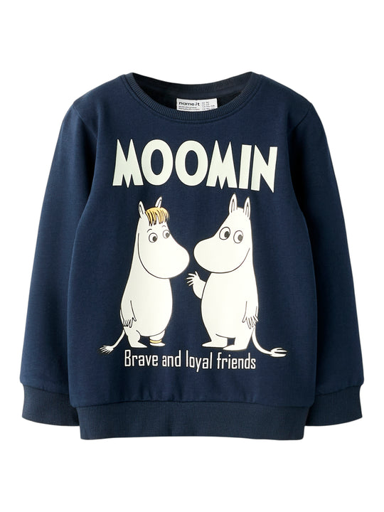 Name It Sloli Moomin Sweat Shirt - Navy Blazer