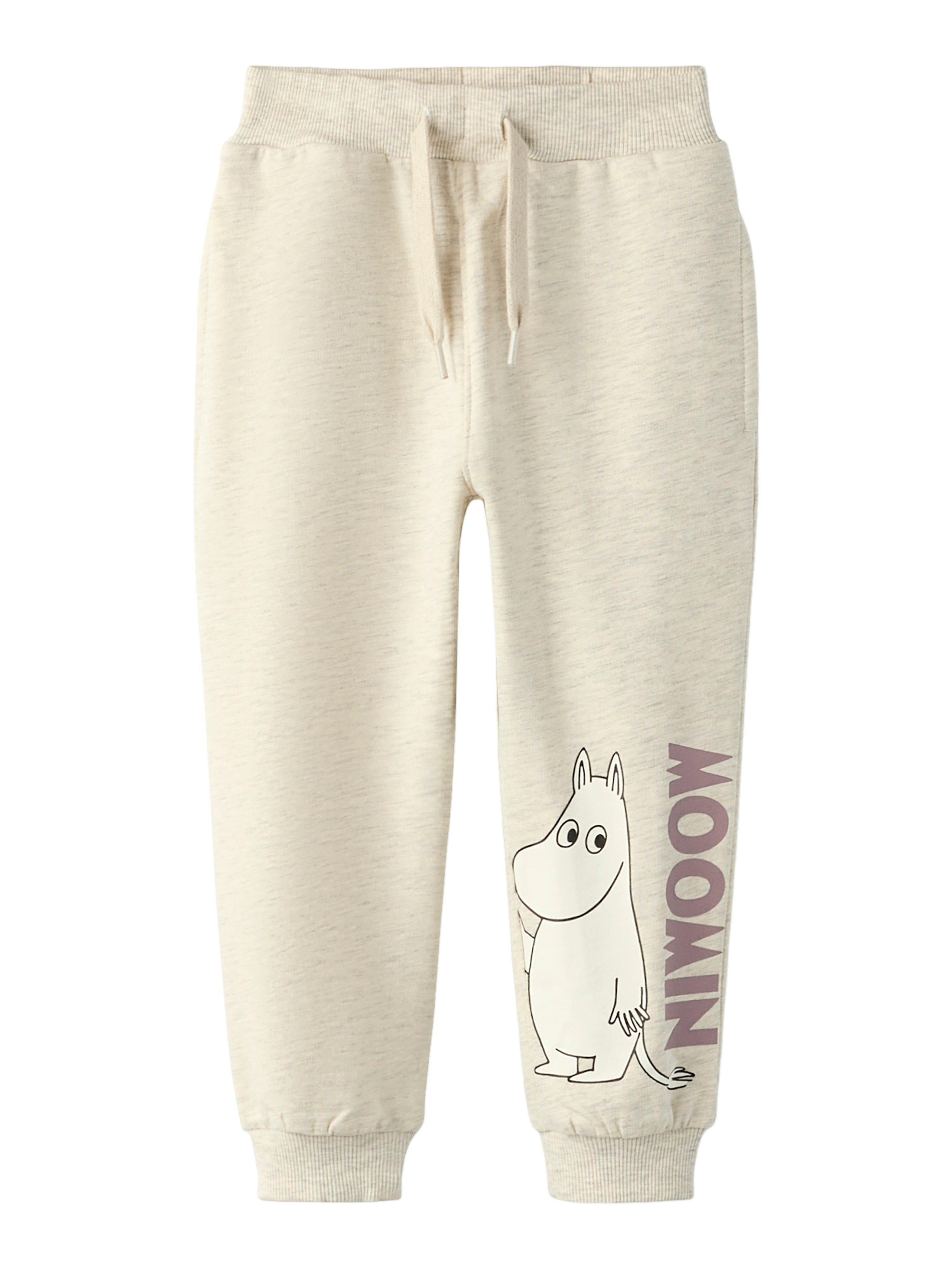 Name It Sloli Moomin Sweat pants - Peyote Melange