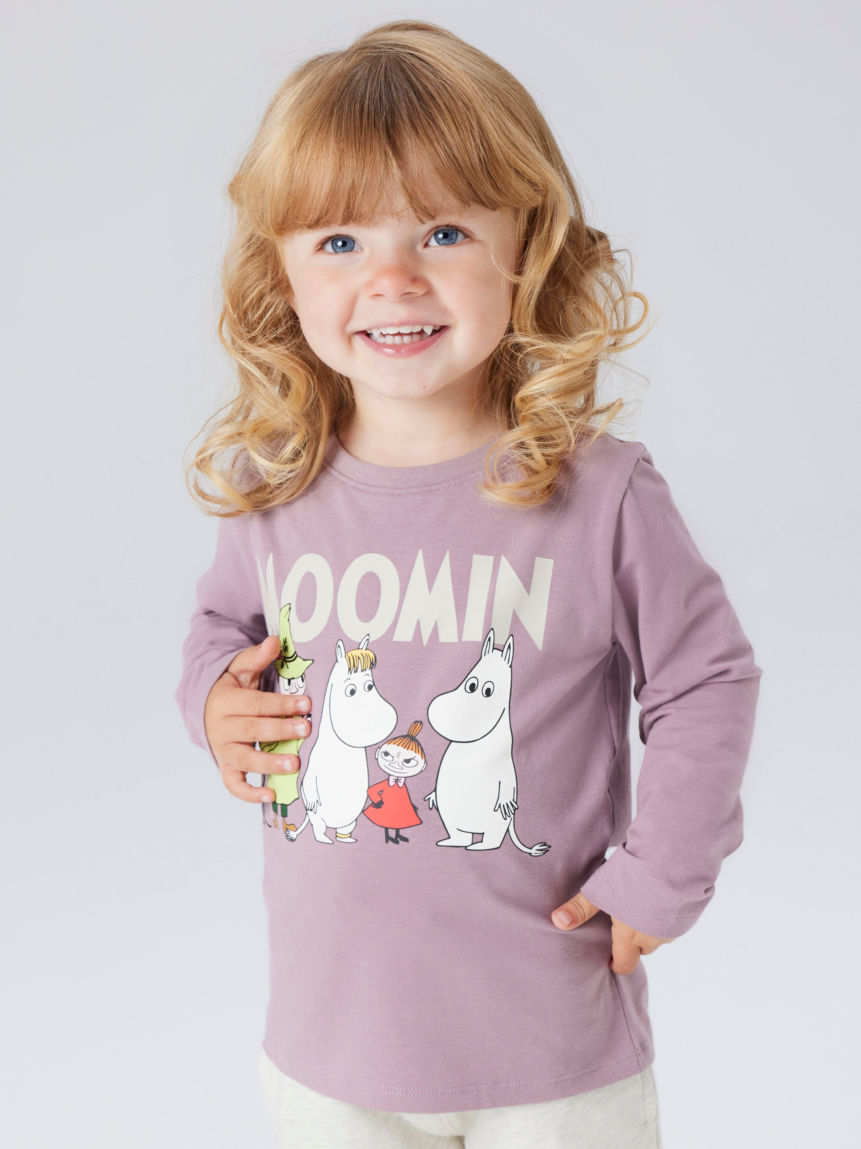 Name It Slov Moomin LS Top - Toadstool